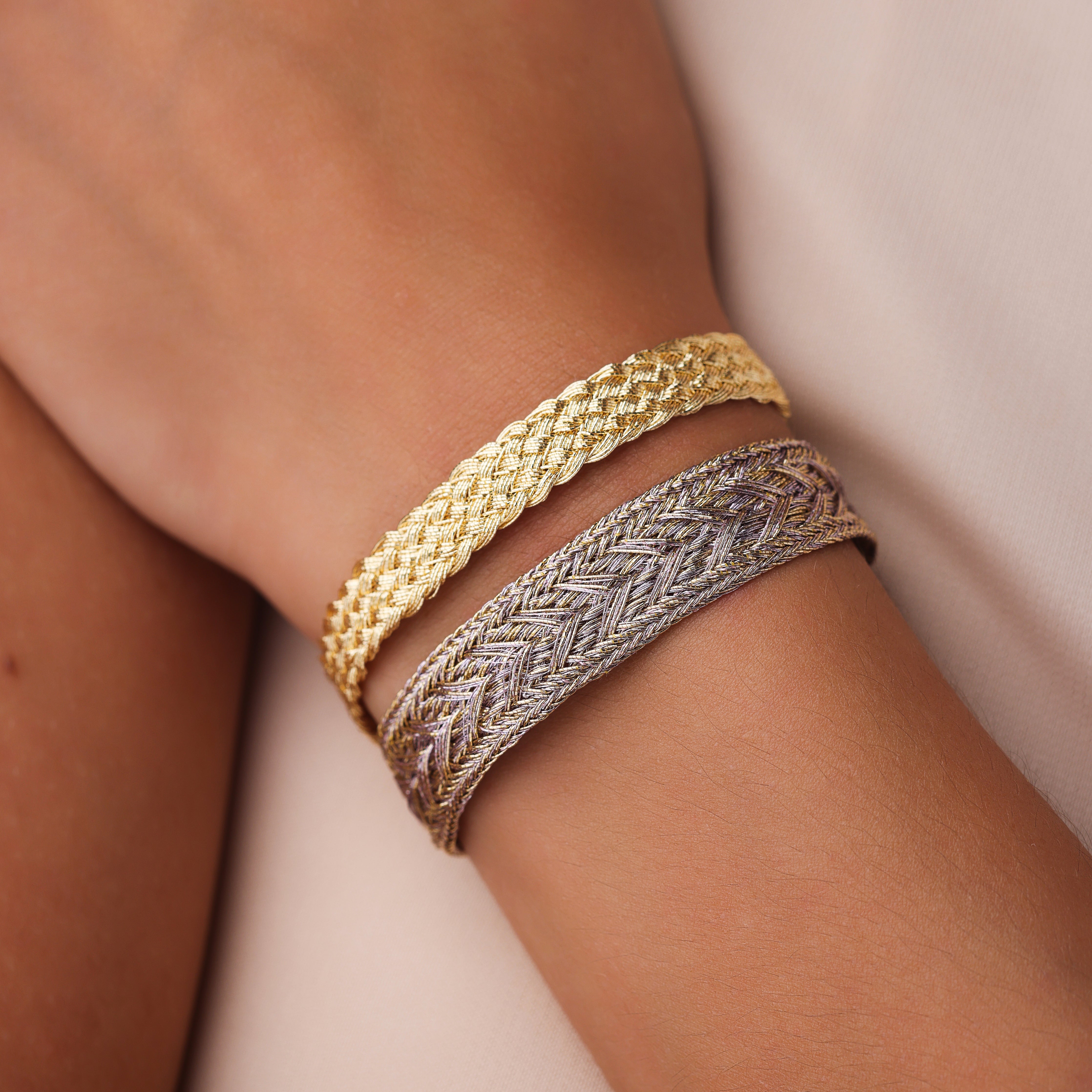 Intermix nº1 Bracelet in Gold Lilac