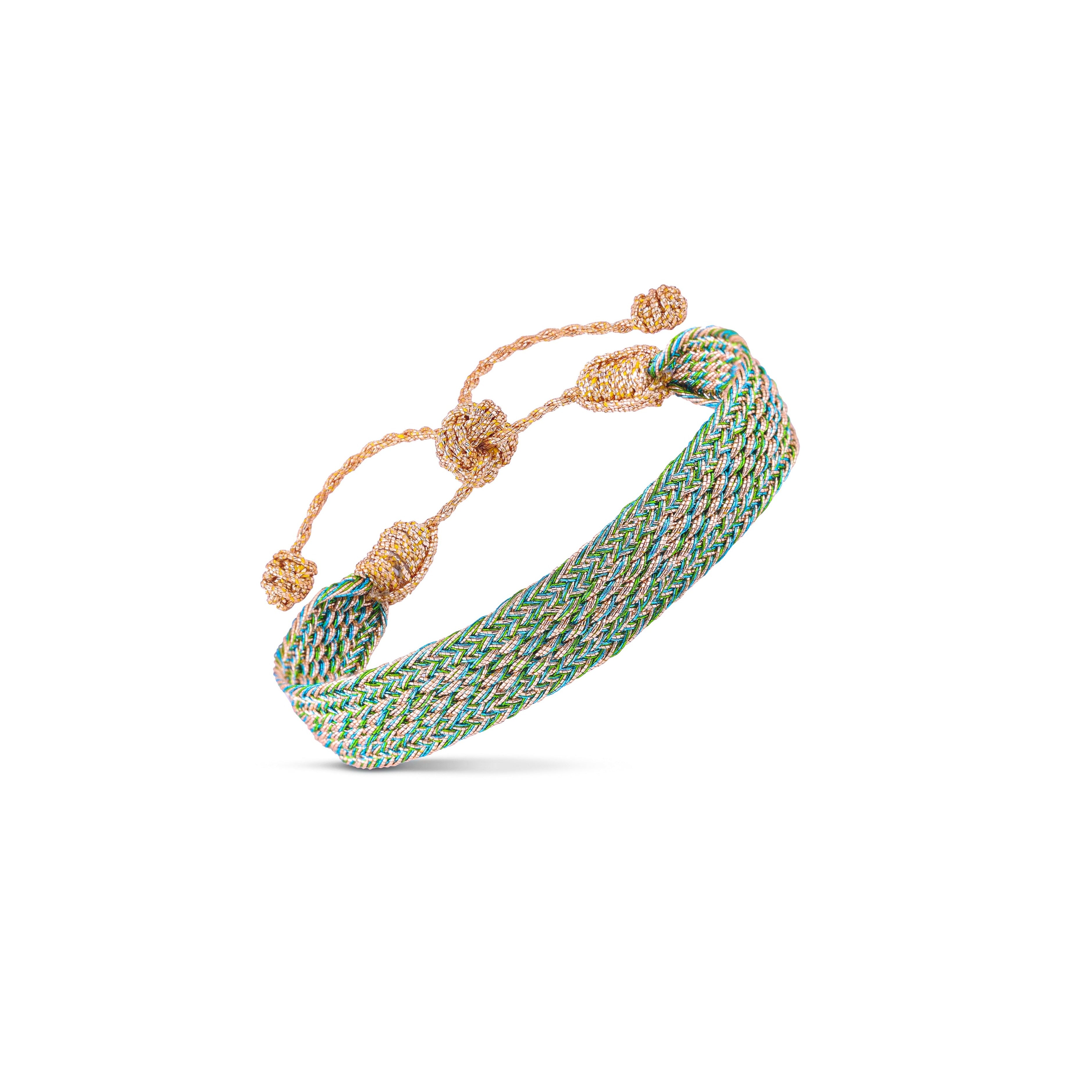 Izy n°1 Bracelet in Peach Lime