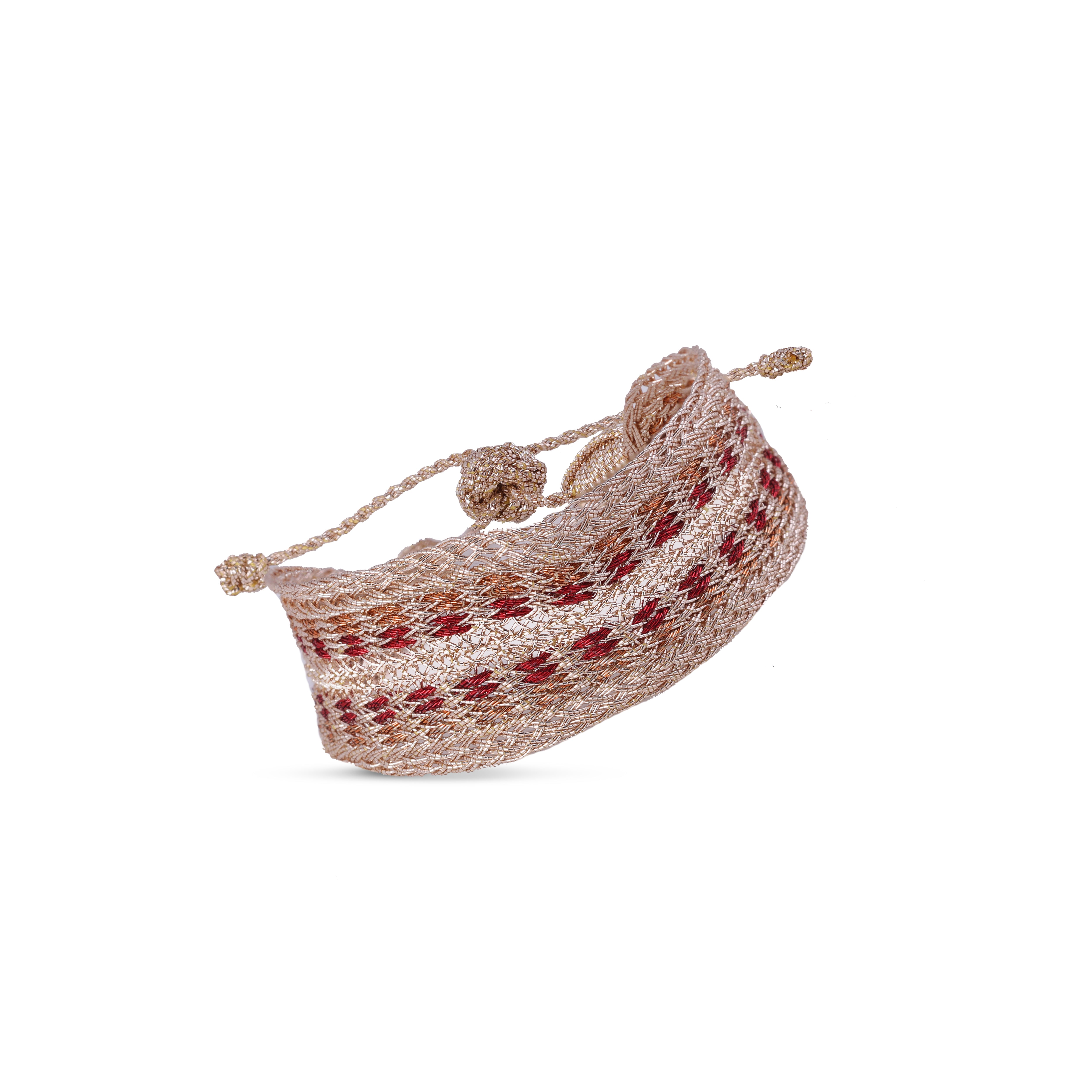 Maxi Yula n°2 Bracelet in Rose Gold Clementine