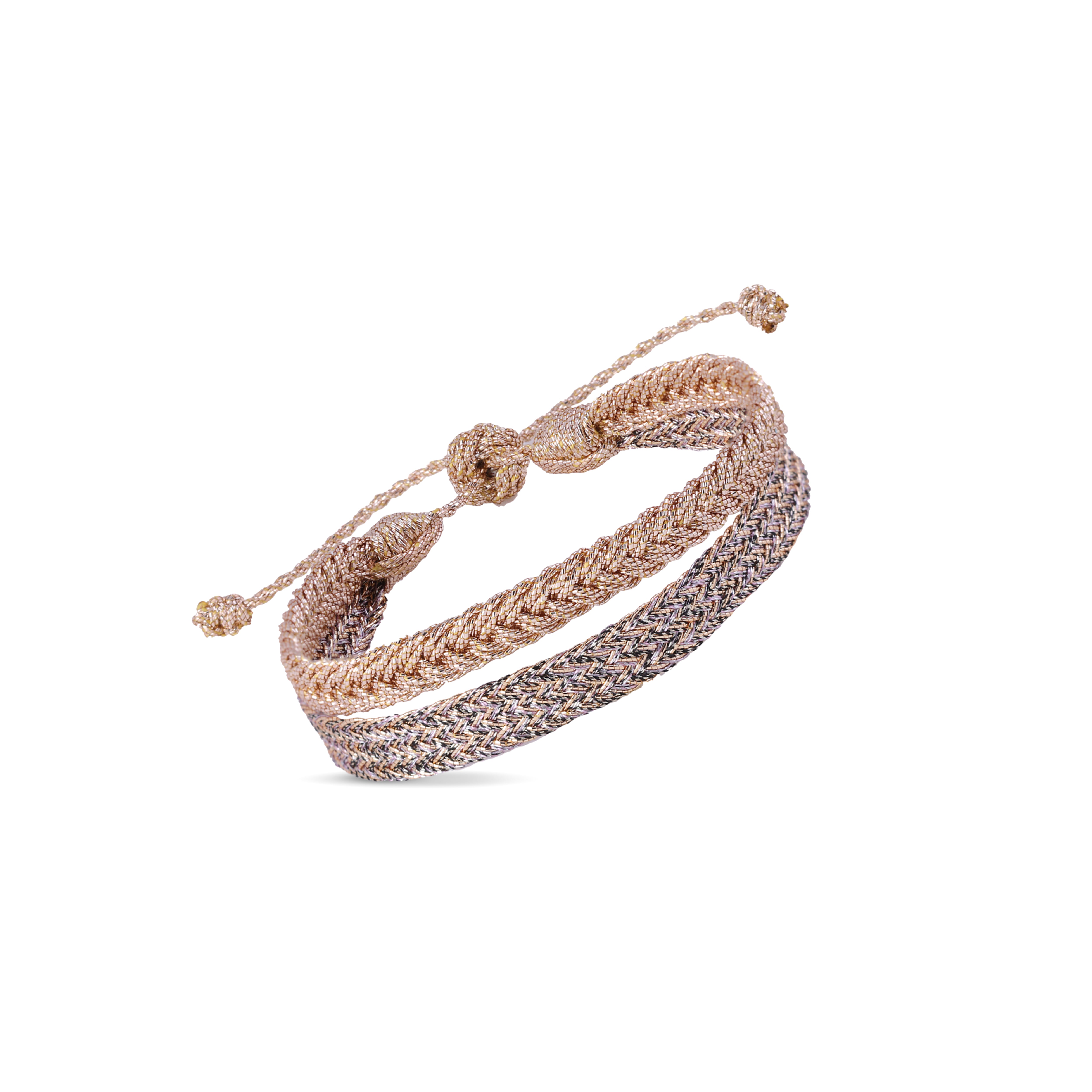 Duo Ania Peach Lavender + Eya RG Bracelet
