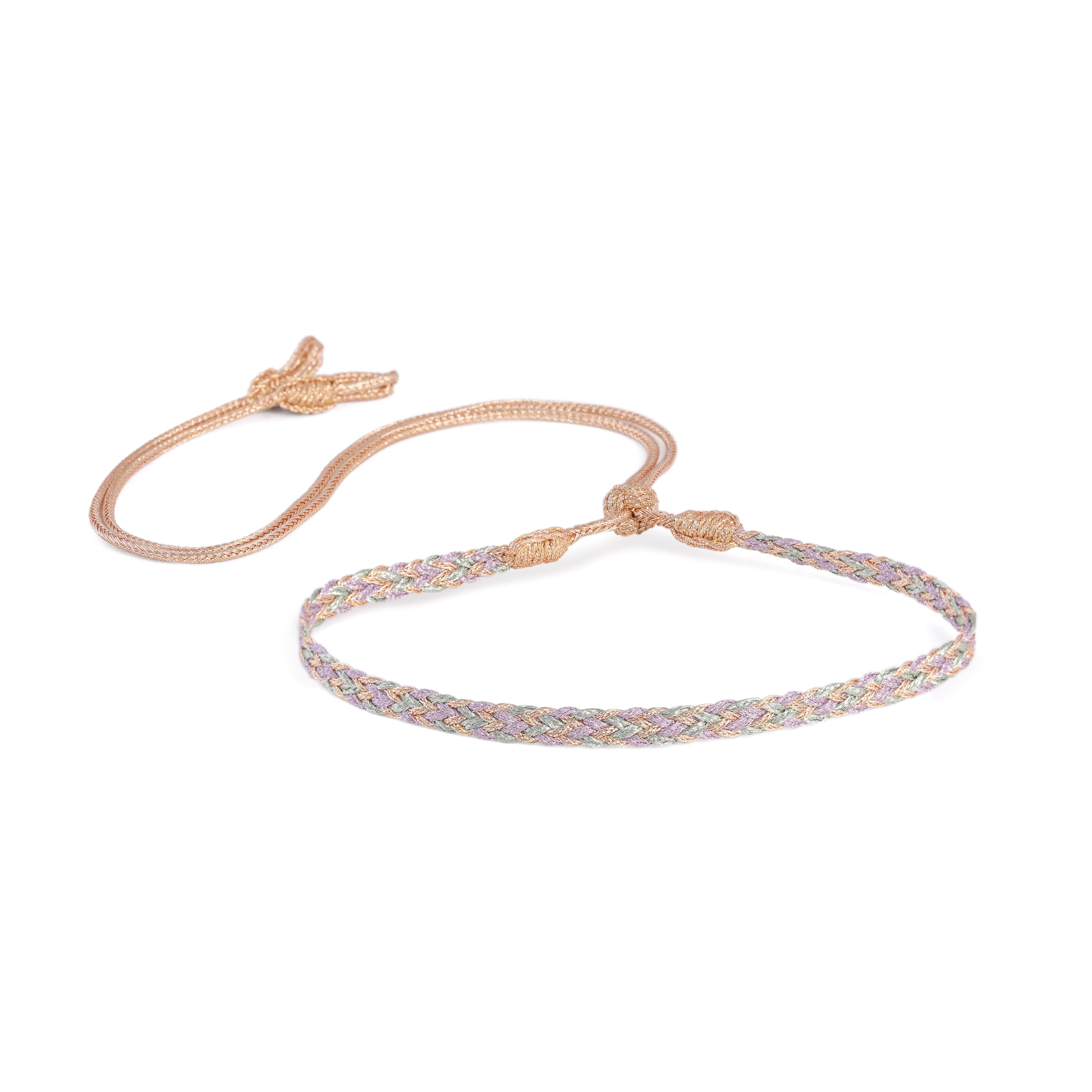 Choker Zyn n°2 en Peach Pink Almond