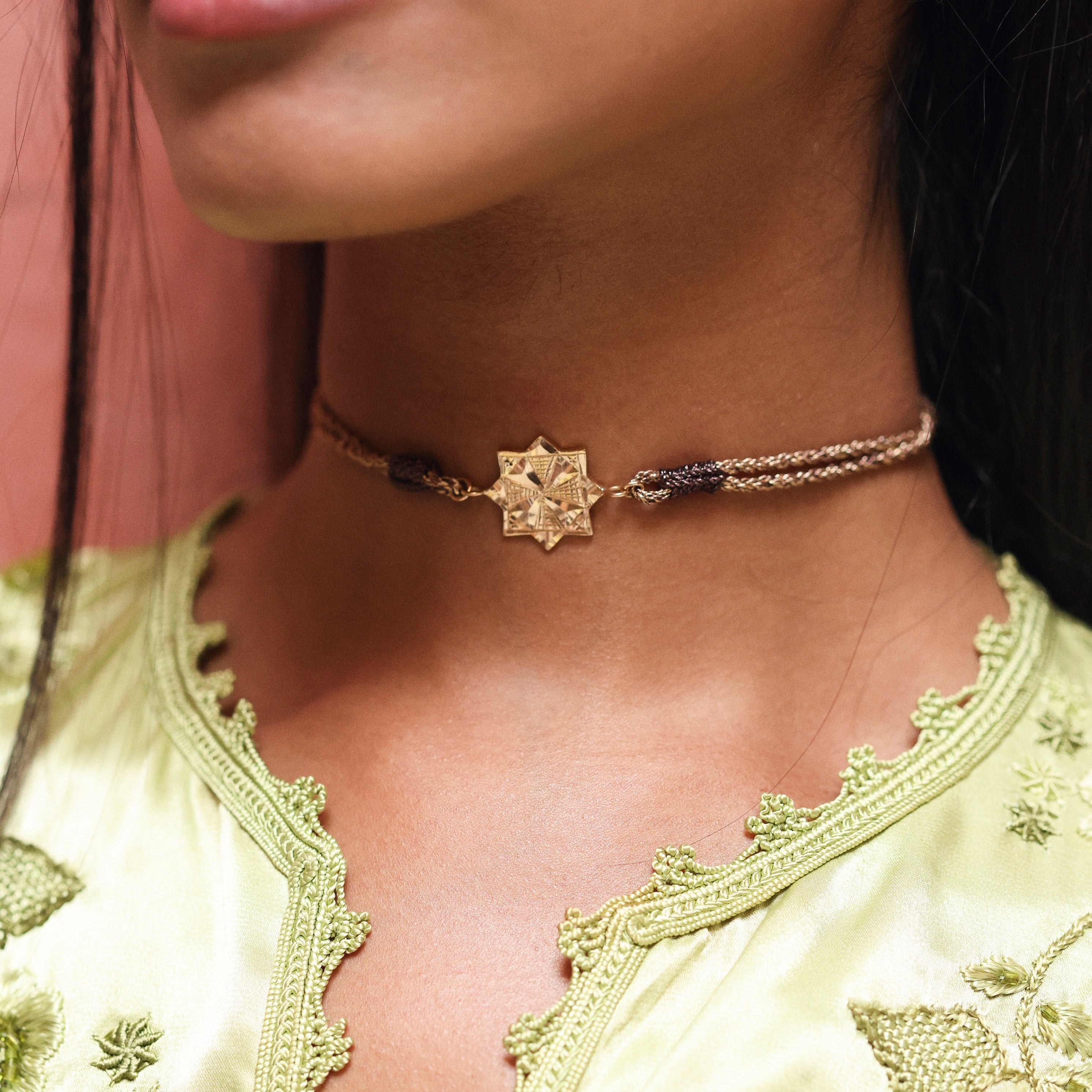 Najma Necklace 18k Gold