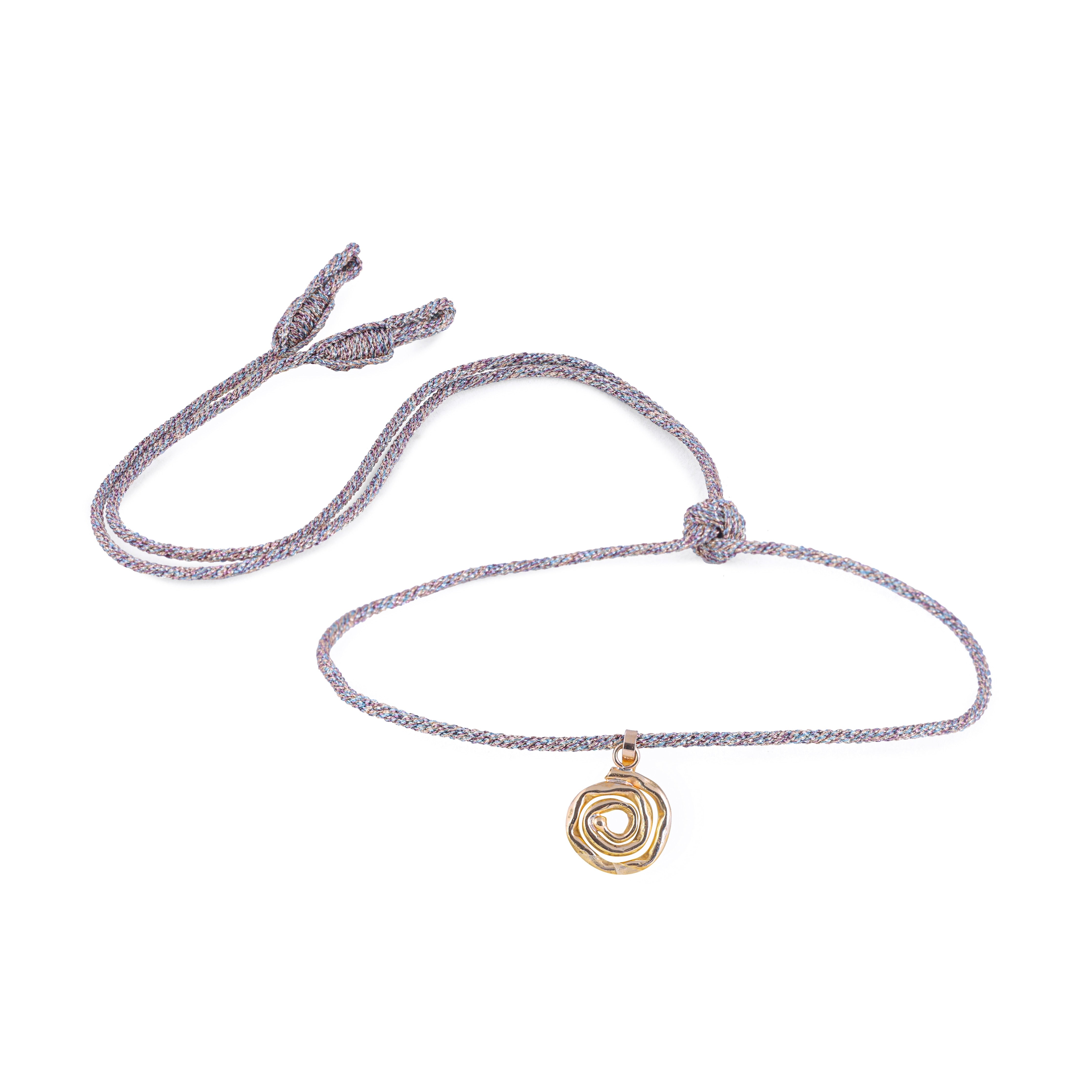 Rose Necklace 18k Gold