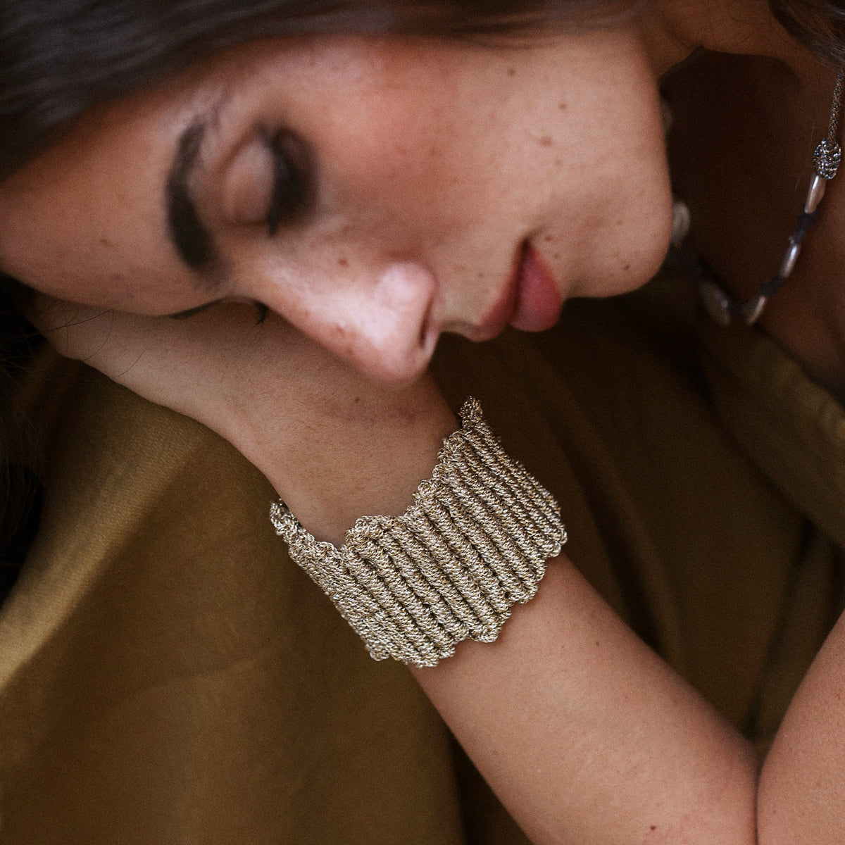 Azra nº1 Bracelet in Gold & Silver Cedar