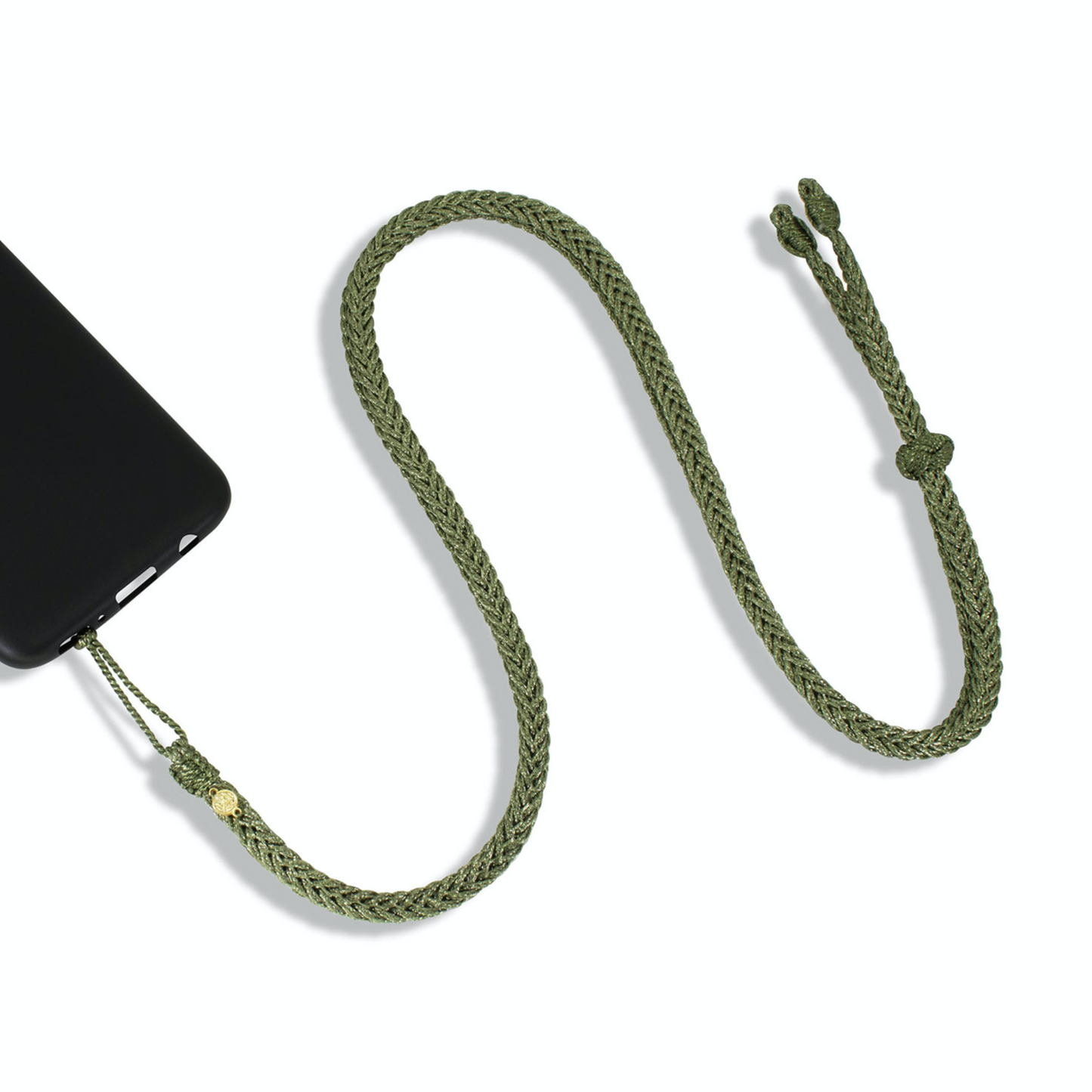 Sfifa Phone Strap in Green Khaki