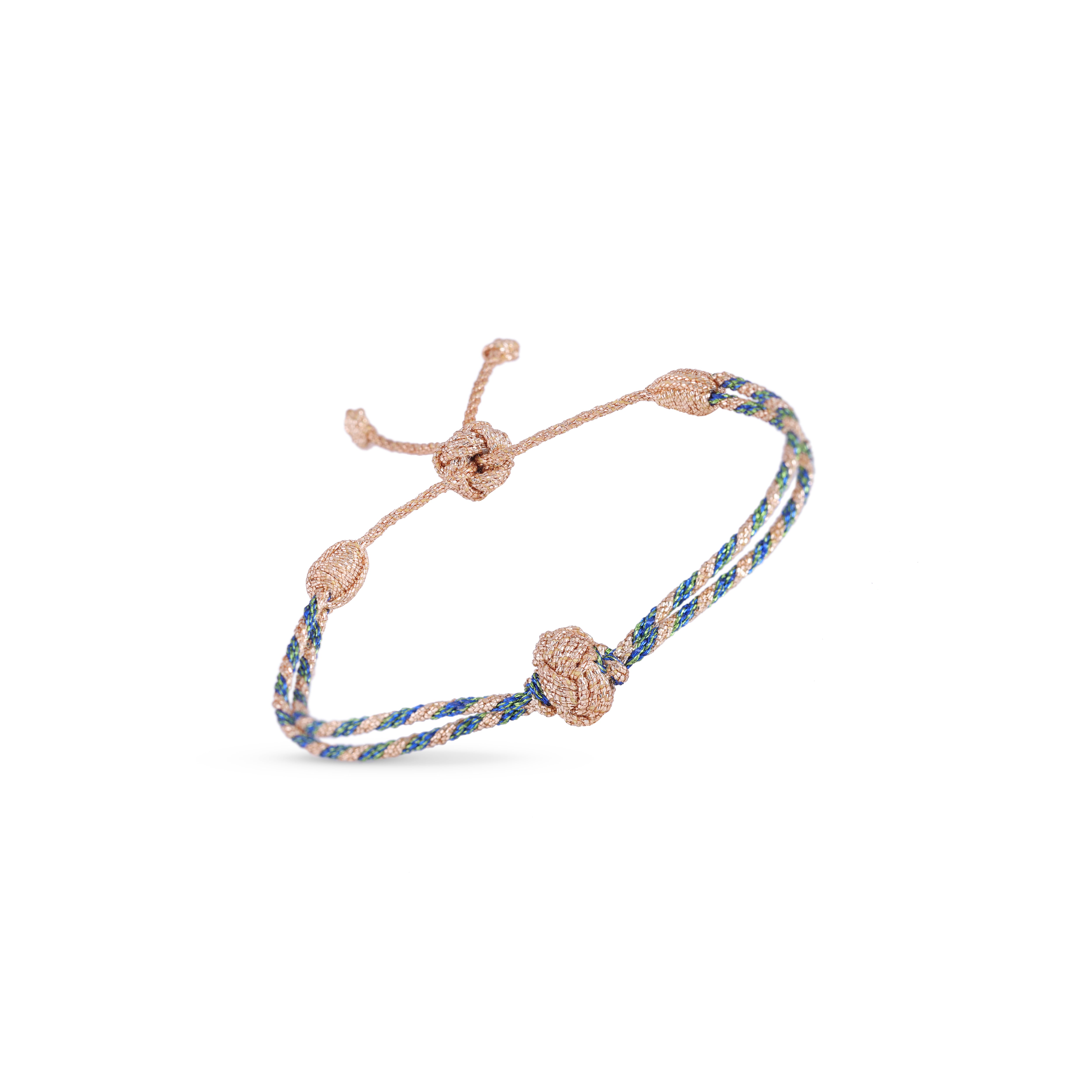 Akad nº2 Bracelet in Peach Bright Lapis
