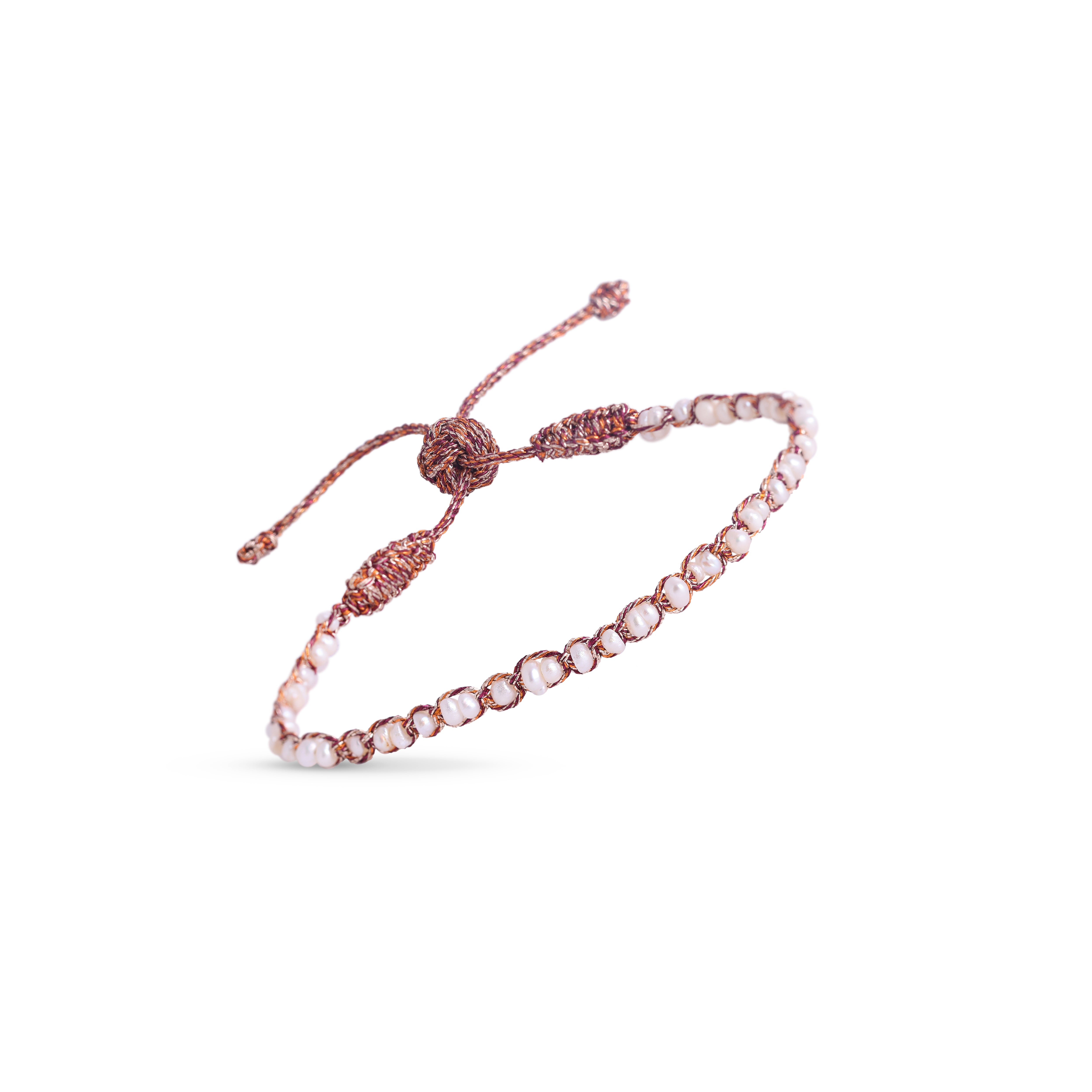 Anar Bracelet in Rose Gold Grape