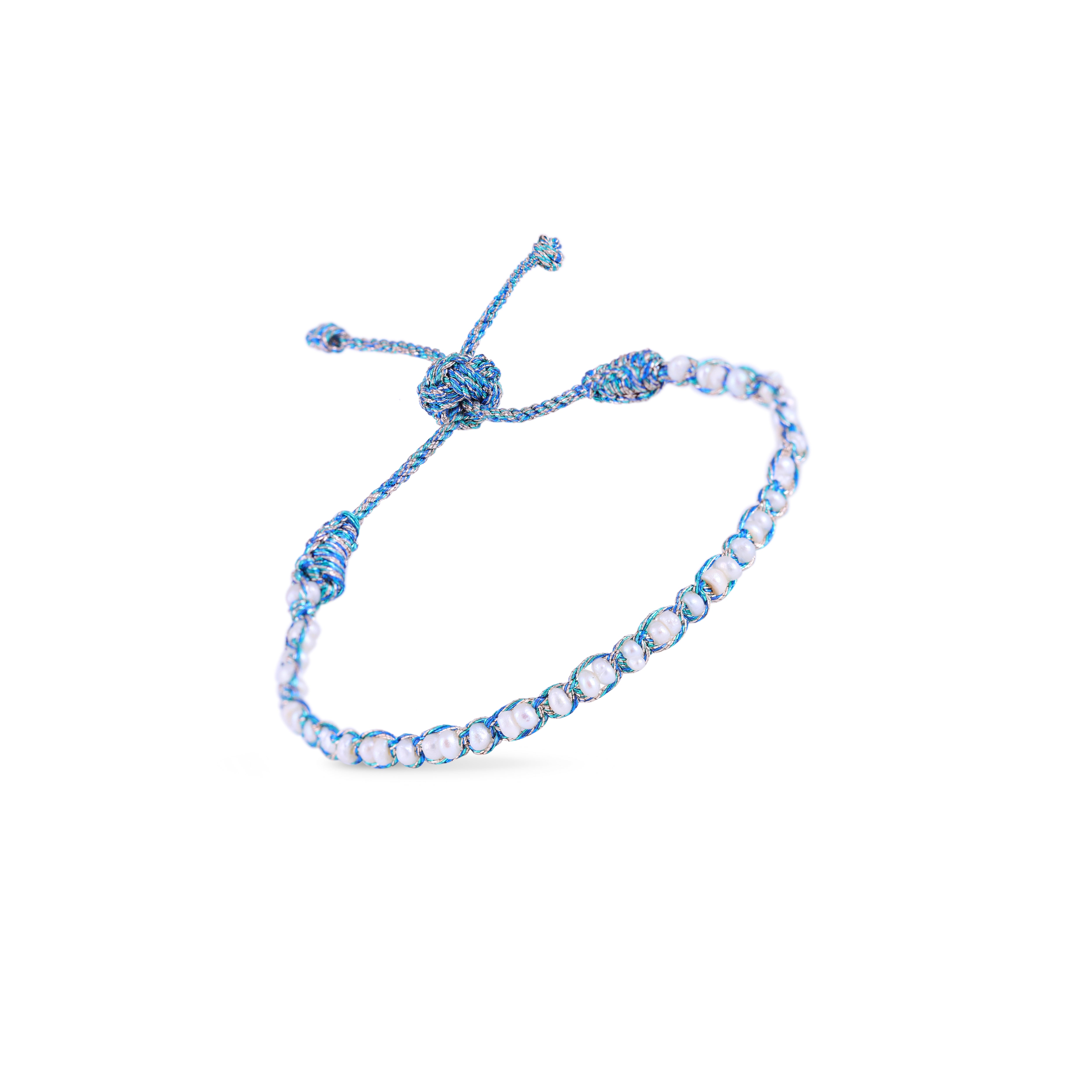 Anar Bracelet in Rose Gold Jade Lapis