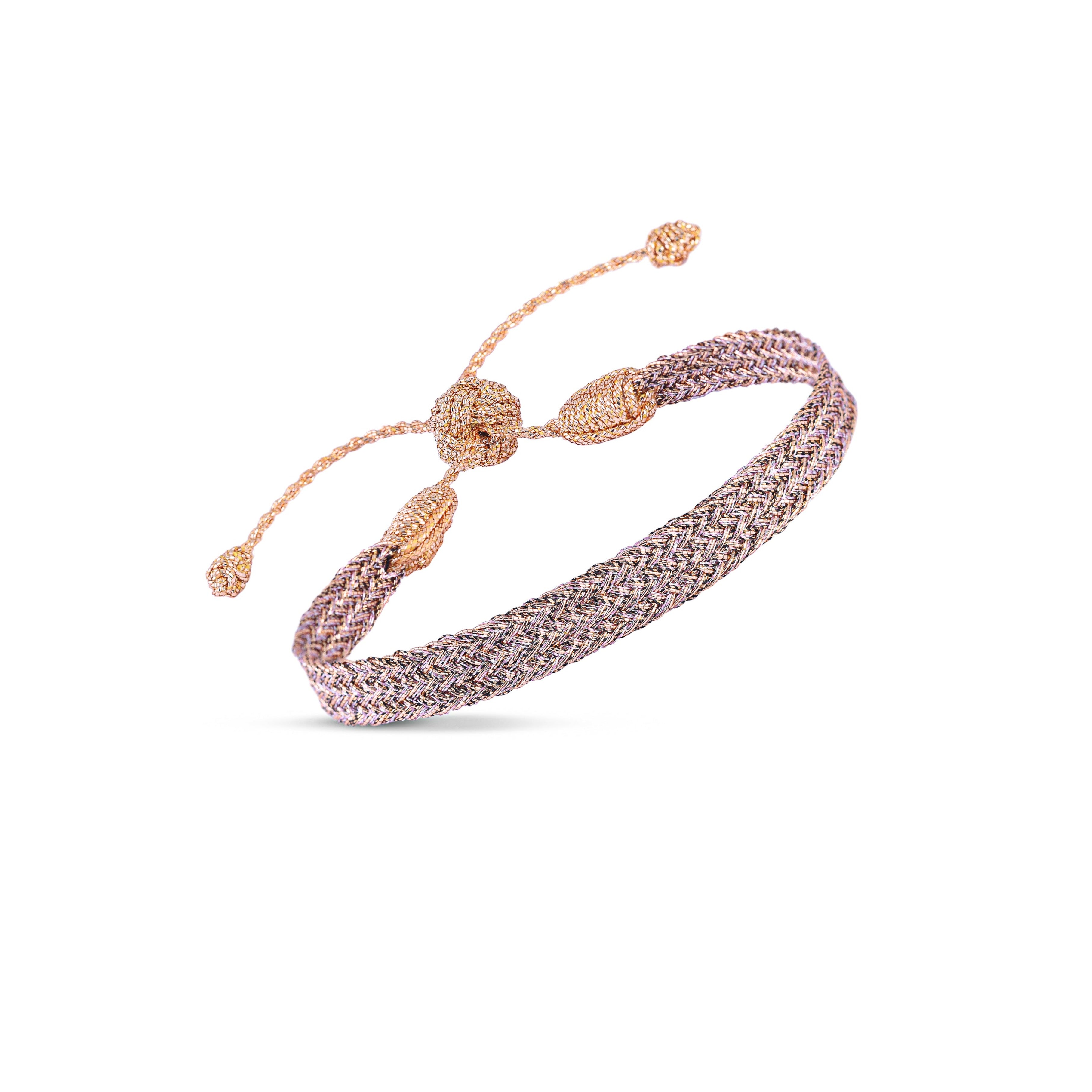 Ania n°1 Bracelet in Peach Lavender
