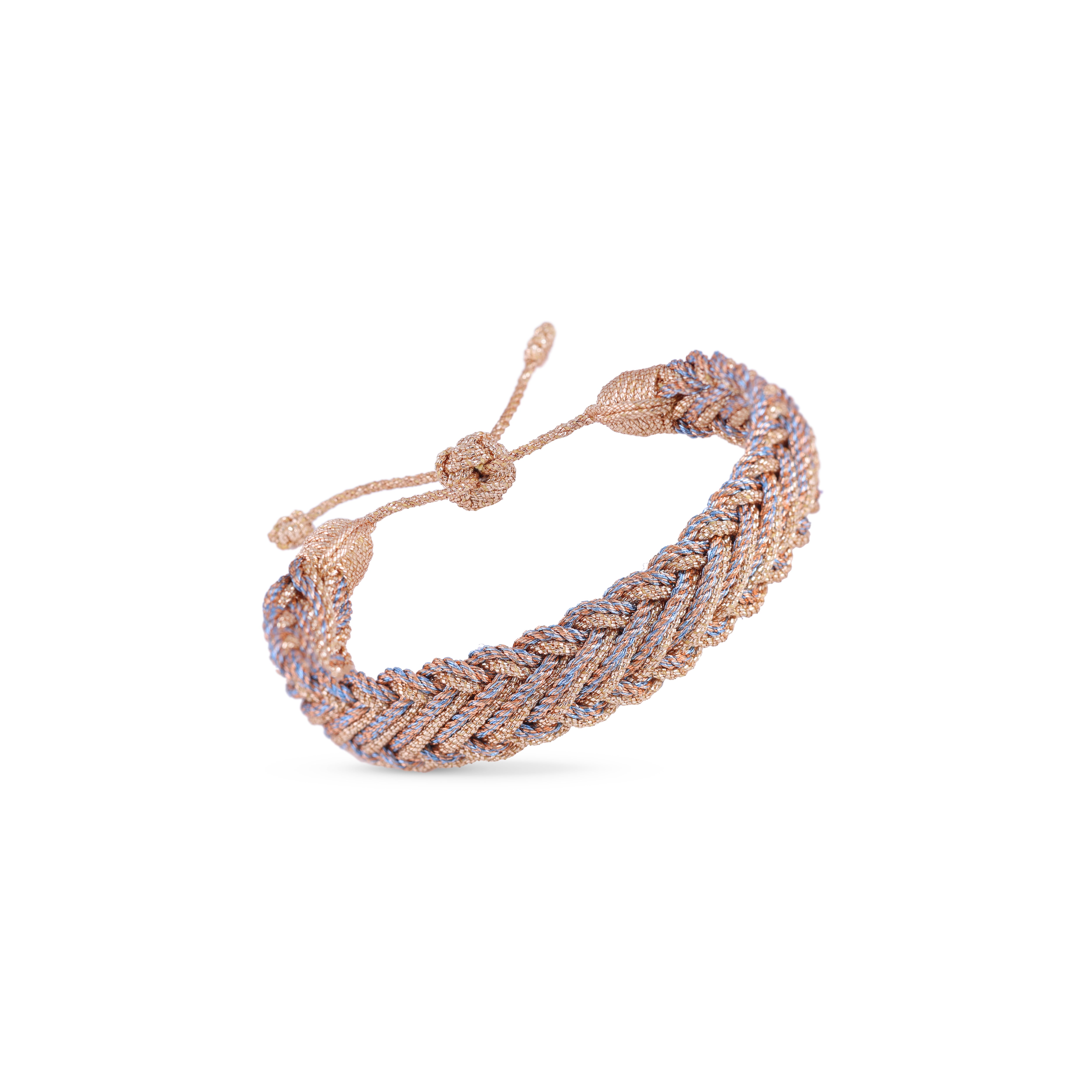 Azal nº2 Bracelet in Peach Burnt Orange