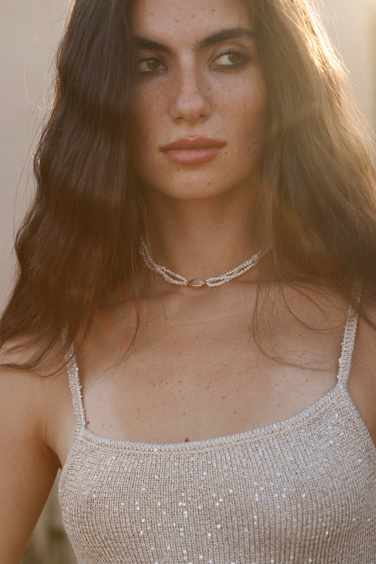 Aurelia Necklace in Gold & Silver