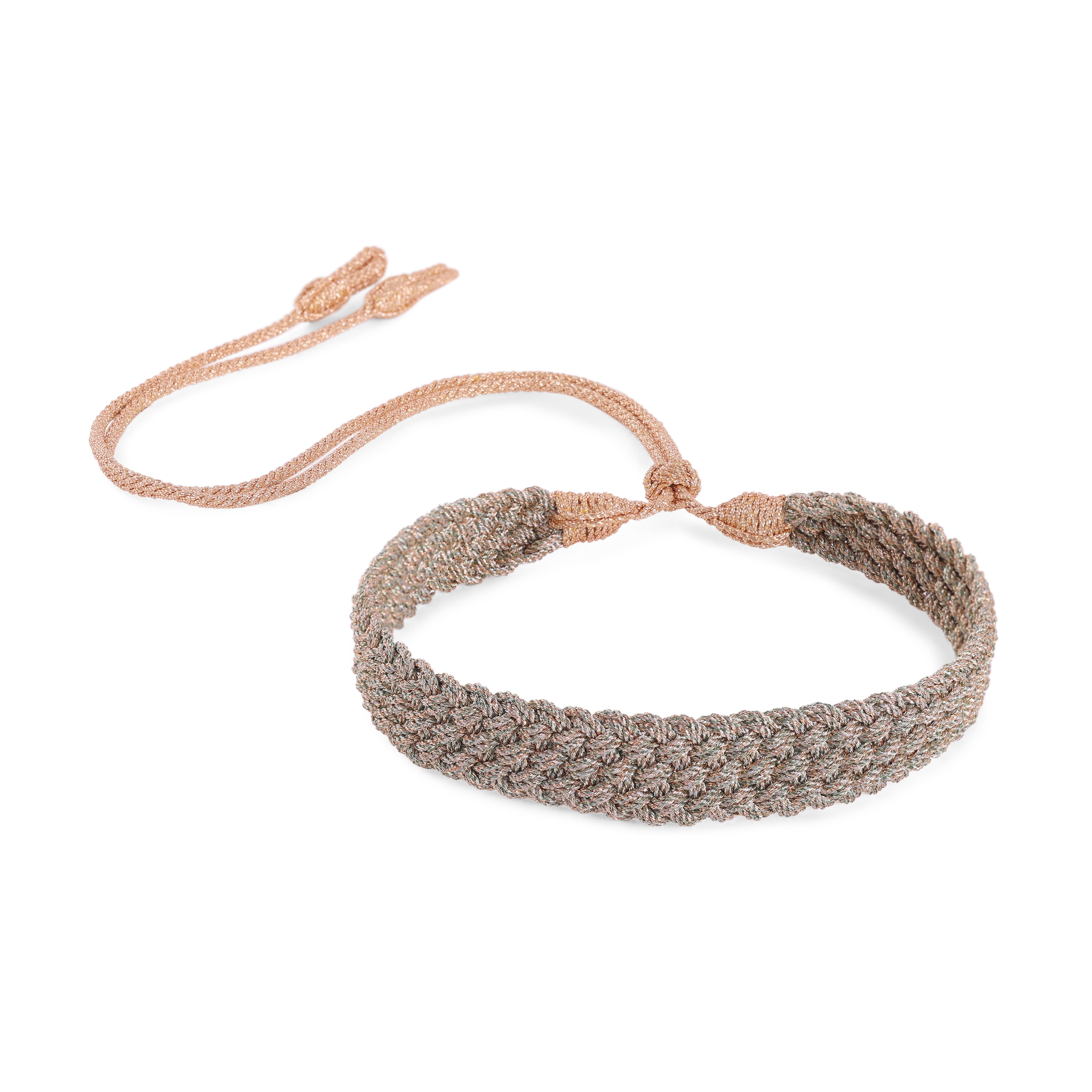 Diyah nº1 Choker in Peach Basil