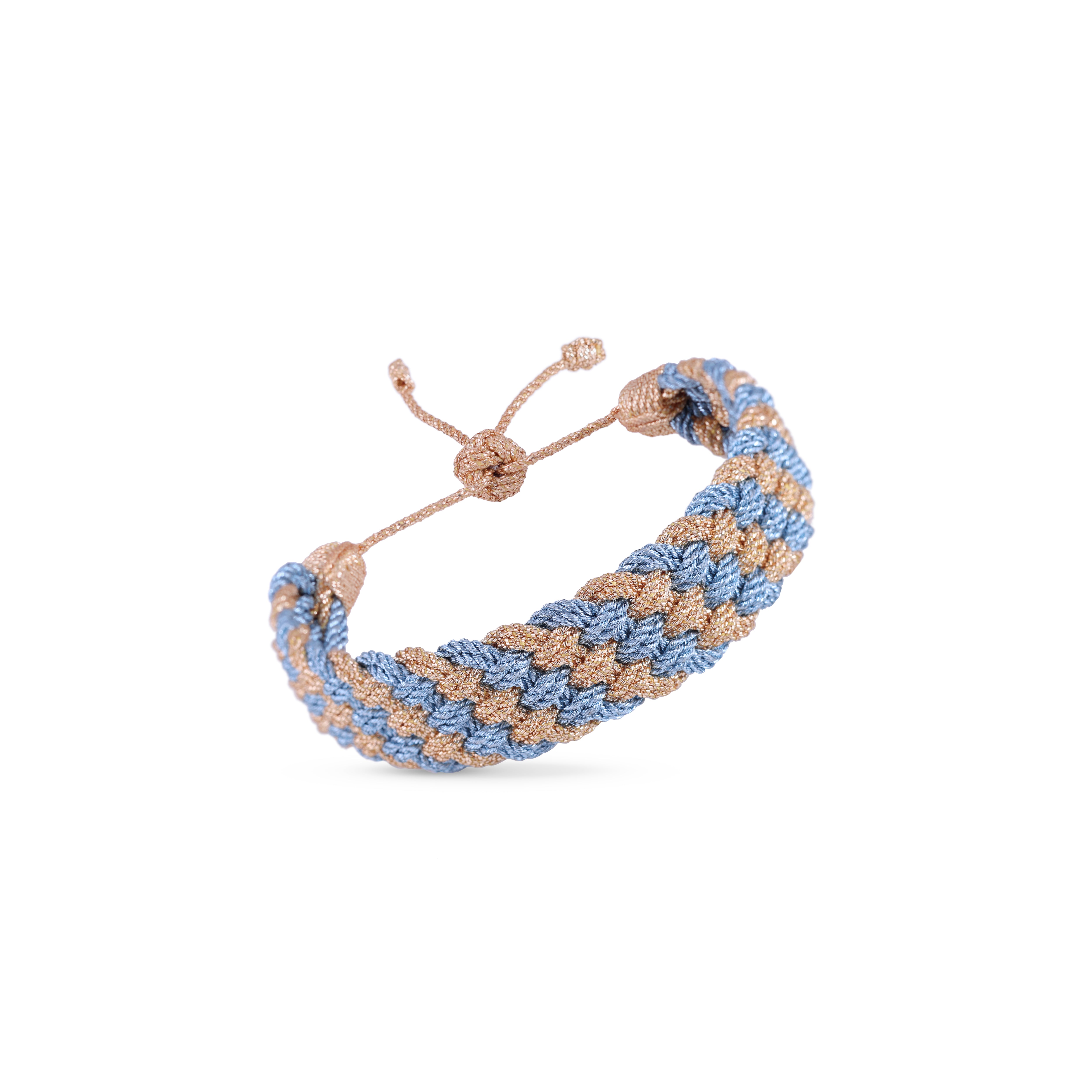 Diyah nº2 Bracelet in Peach Powder Blue