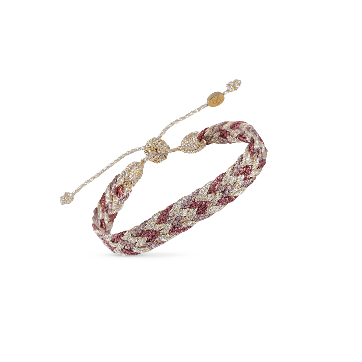 Double U nº2 Bracelet in Gold & Silver Copper