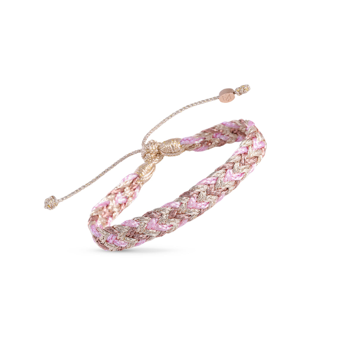 Double U nº2 Bracelet in Rose Gold Copper Candy