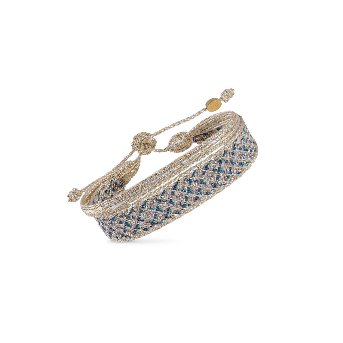 Duo Bracelet Tarza nº2 in G&S Dusty Coconut + Mini Arrow G&S