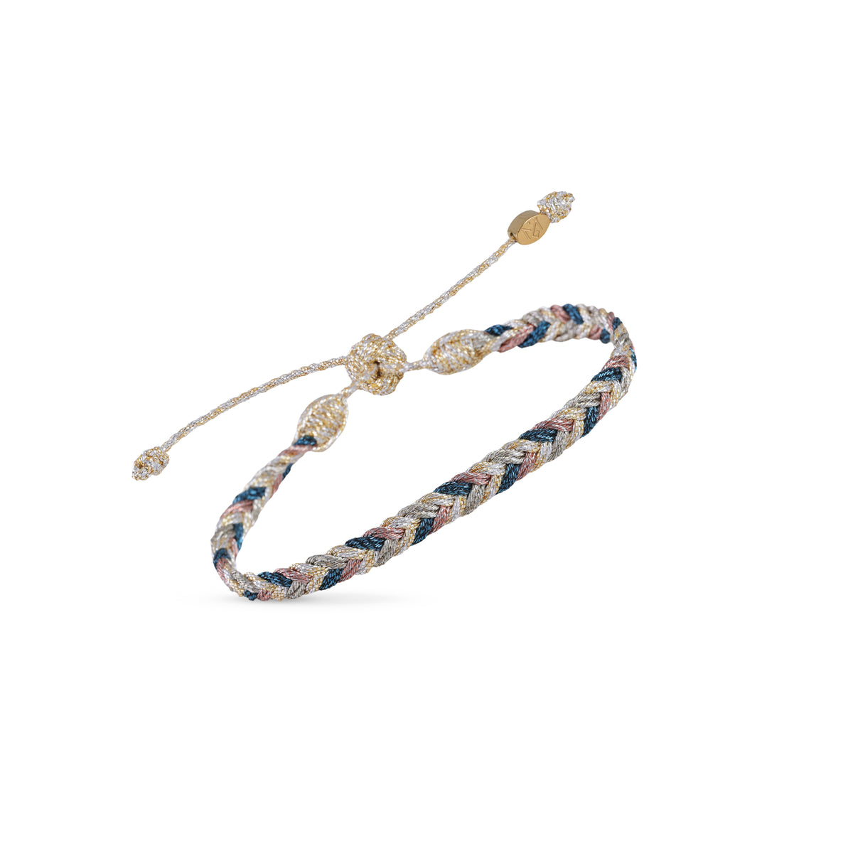 Eya nº2 Bracelet in Gold & Silver Dusty Coconut