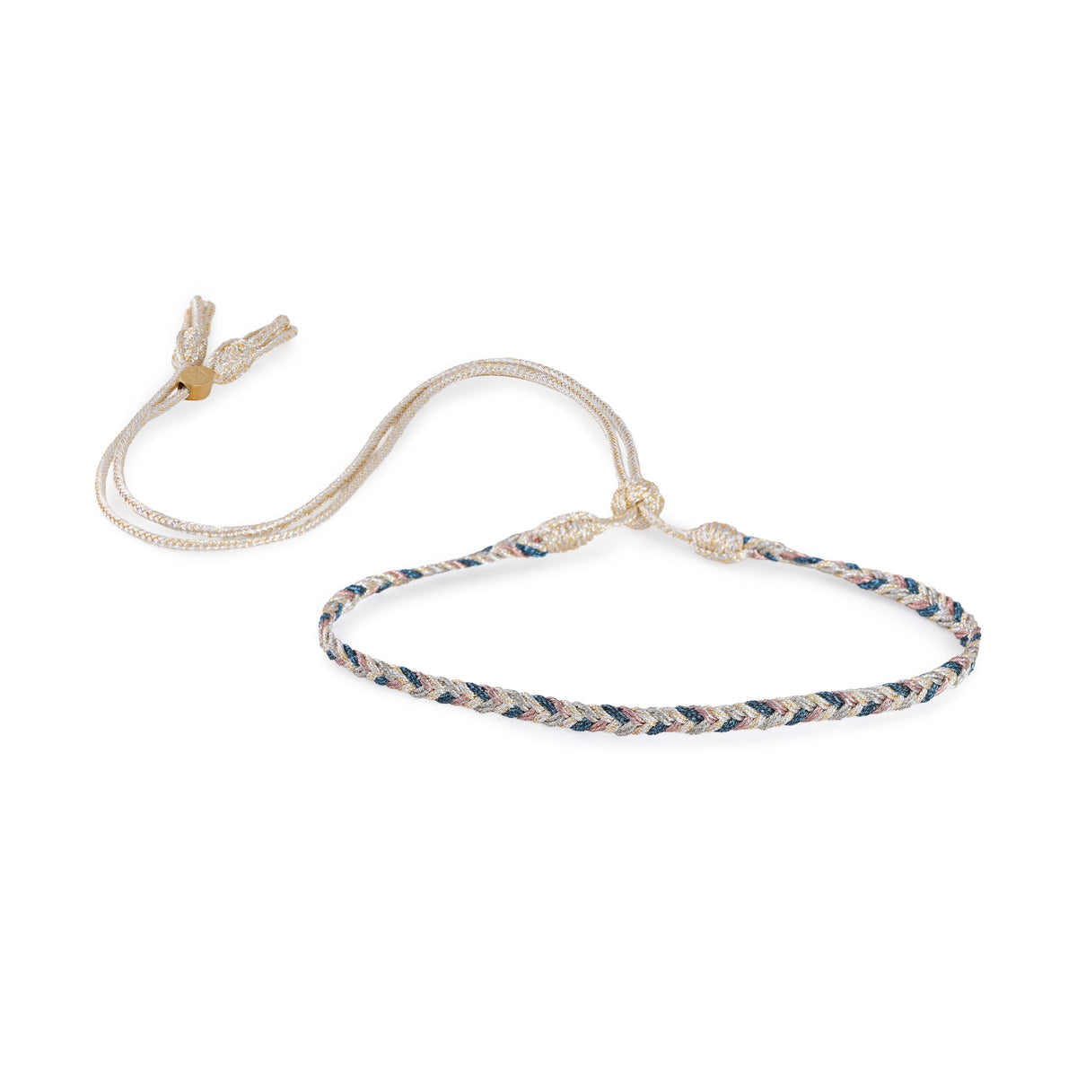 Eya nº2 Choker in Gold & Silver Dusty Coconut