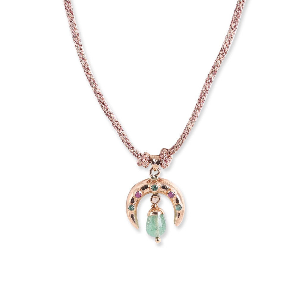 Qamar Necklace 18k Gold