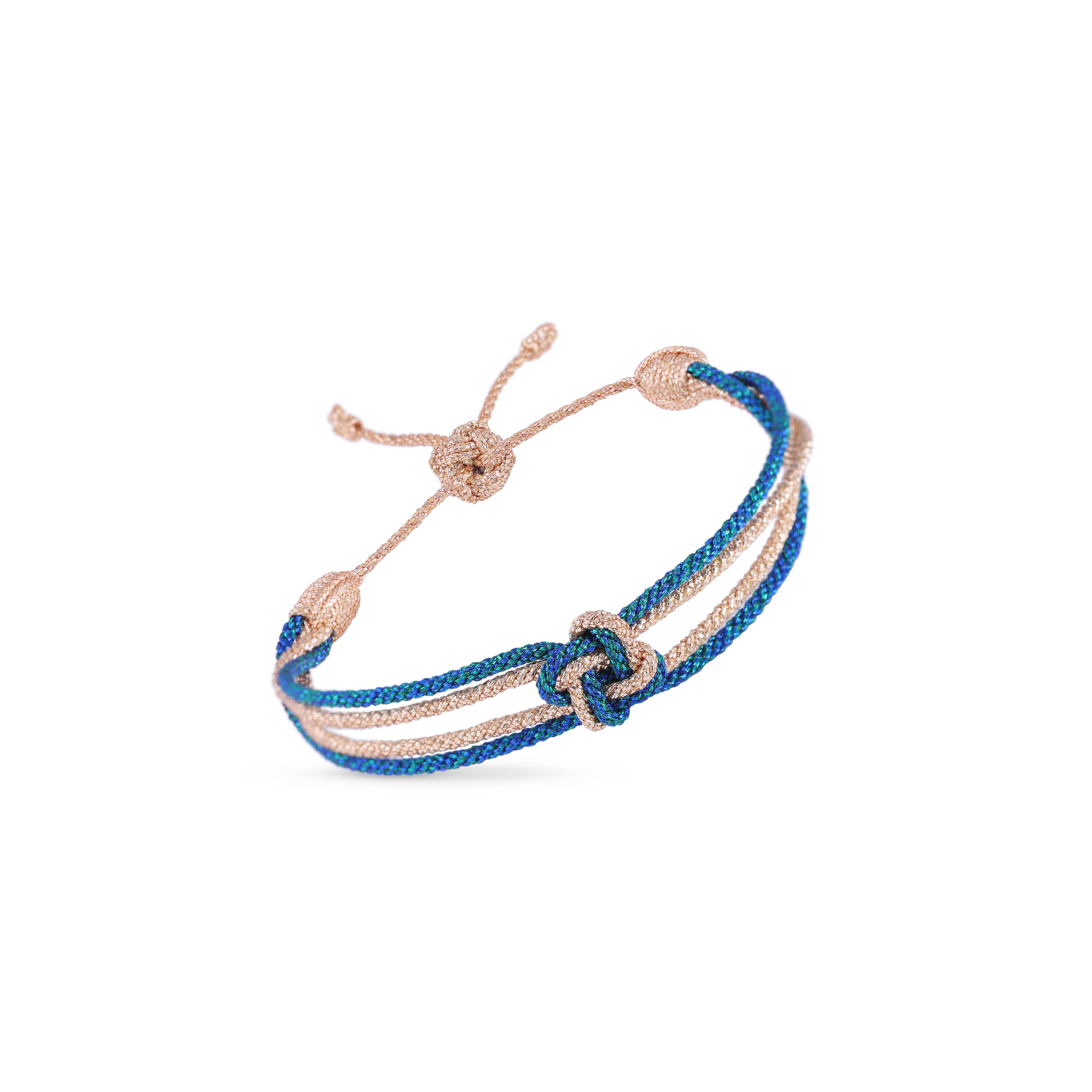Iris nº2 Bracelet in Peach Jade Lapis