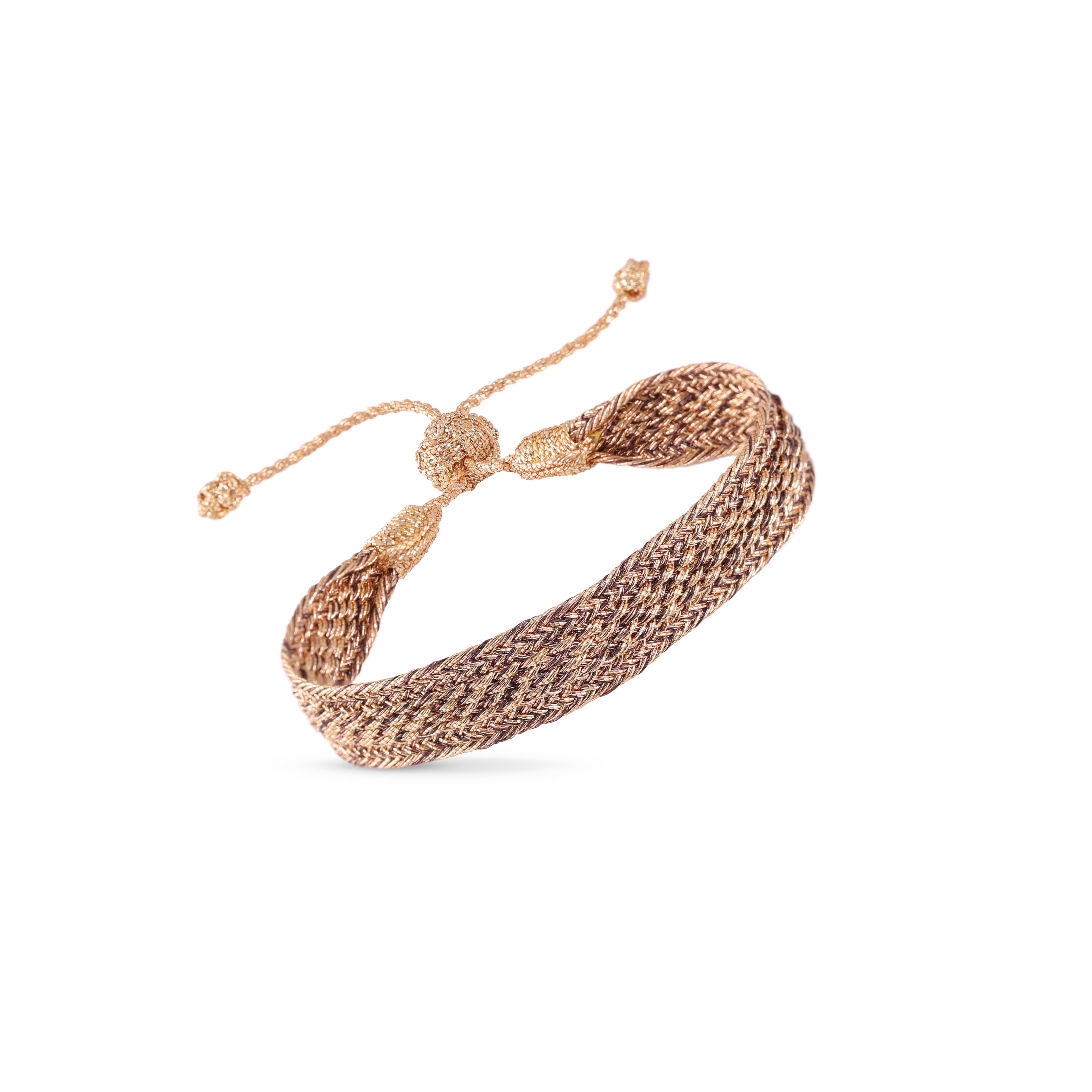 Izy nº1 Bracelet in Peach Cocoa Espresso