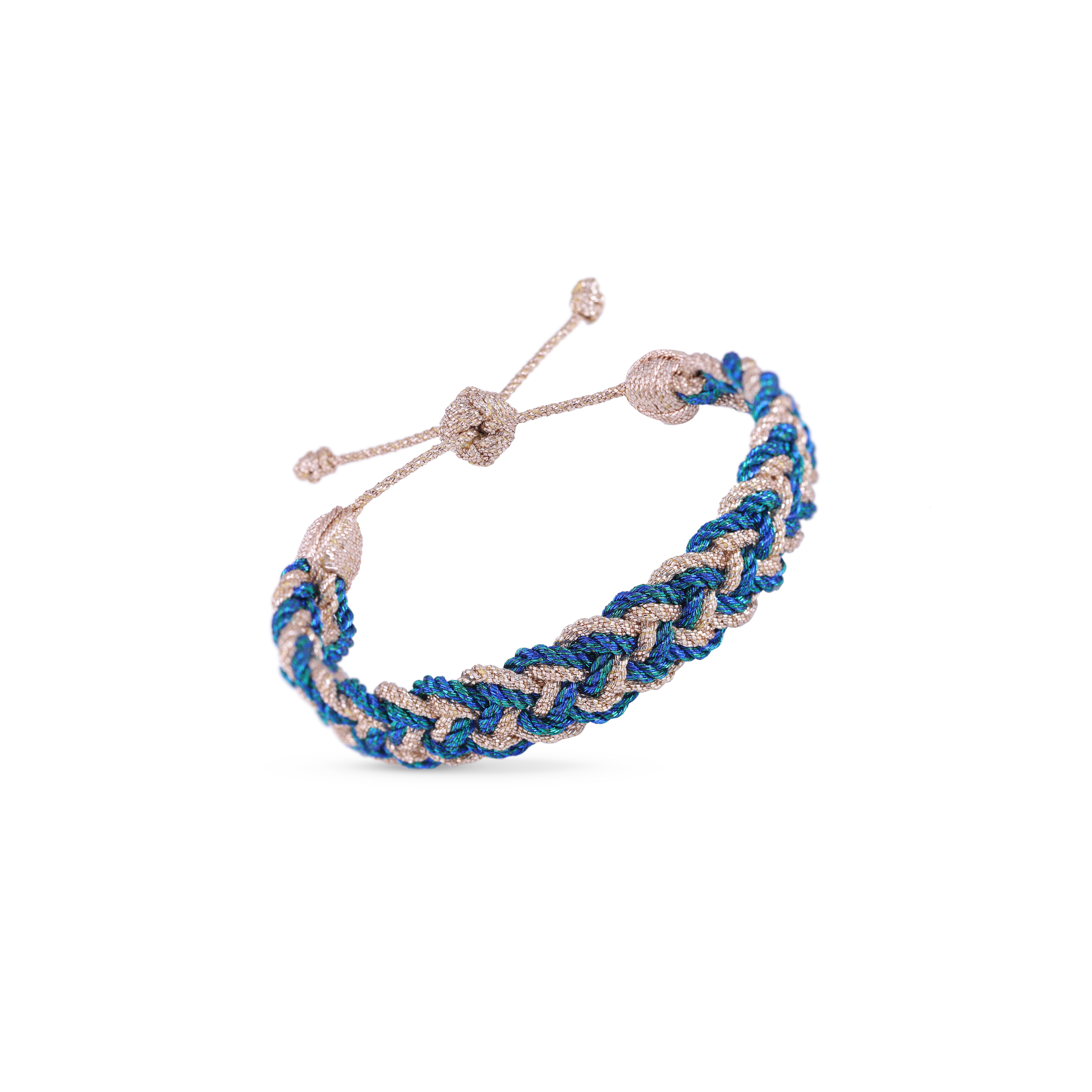 Kahena nº2 Bracelet in Rose Gold Jade Lapis