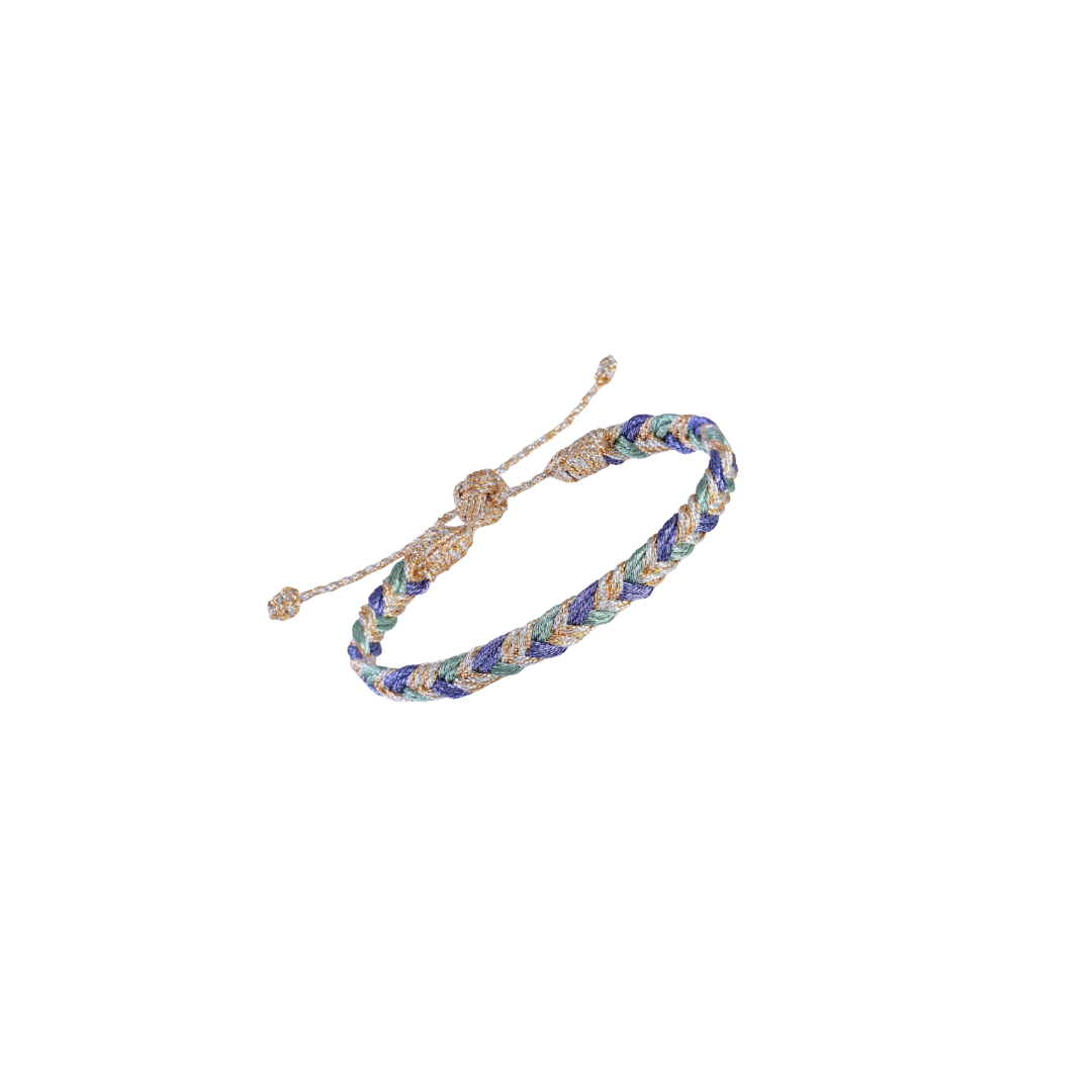 Eya nº2 in Peach & Silver Lavender Sage - KIDS