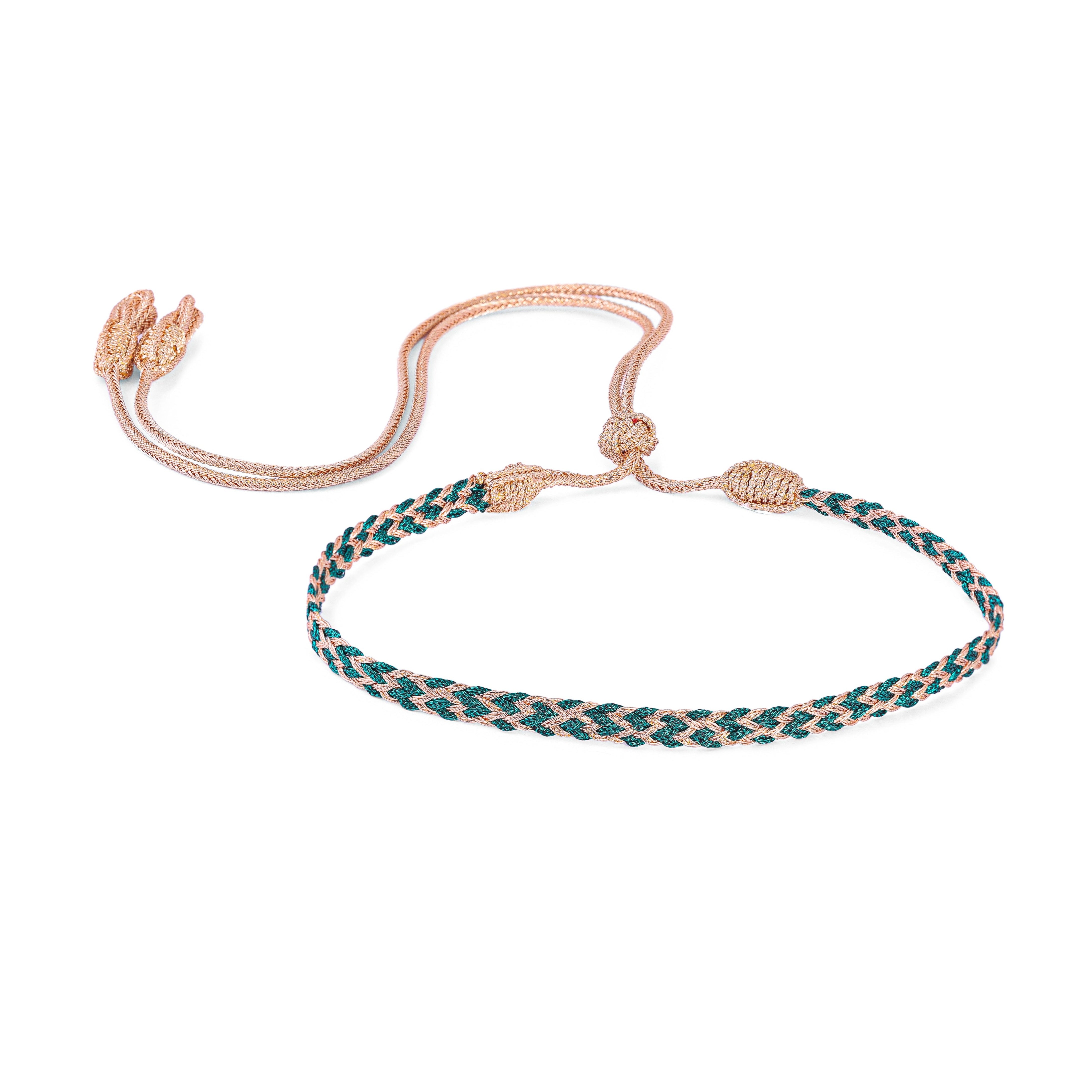 Zyn n°2 Choker Peach Emerald