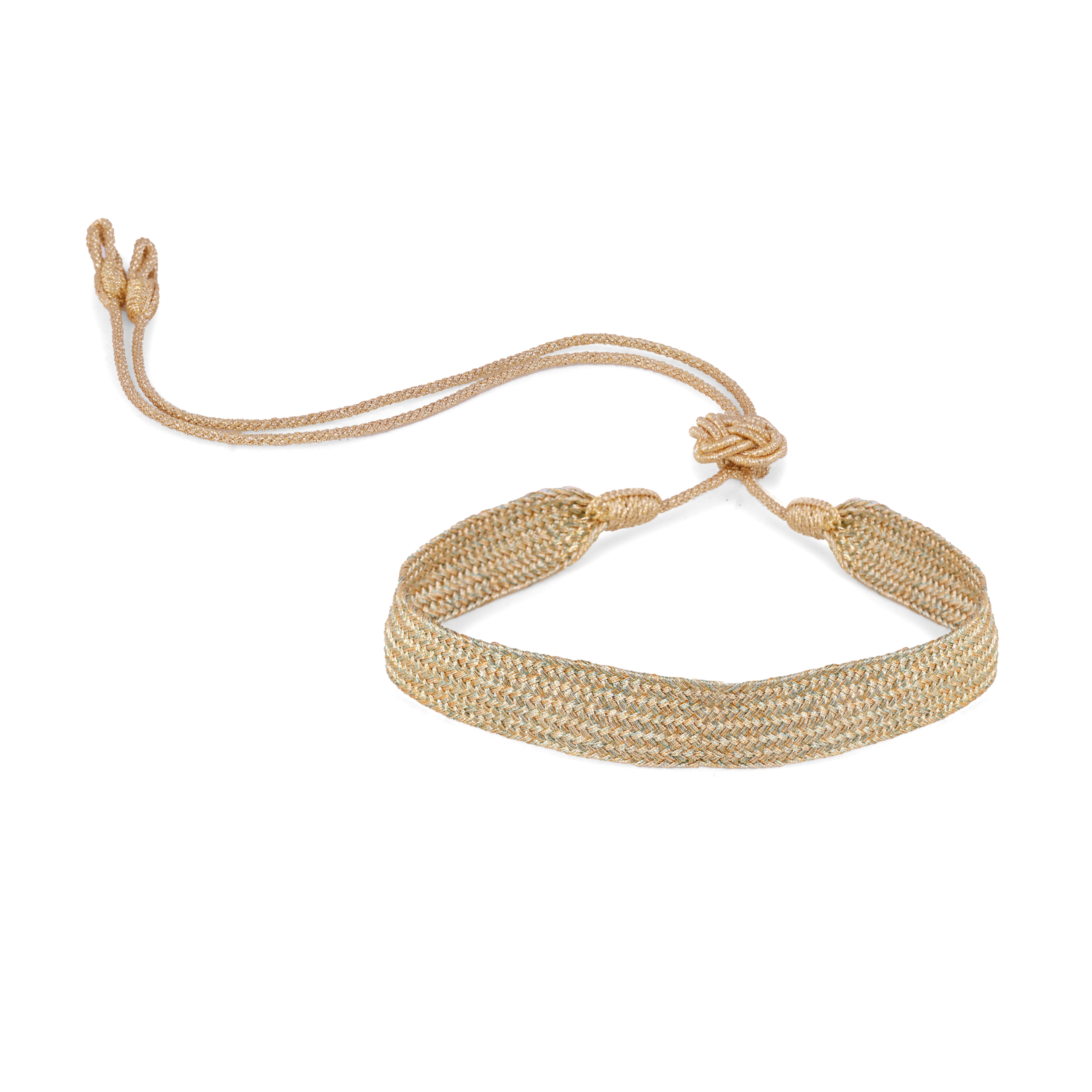 Maxi Ania II Choker in Gold Basil