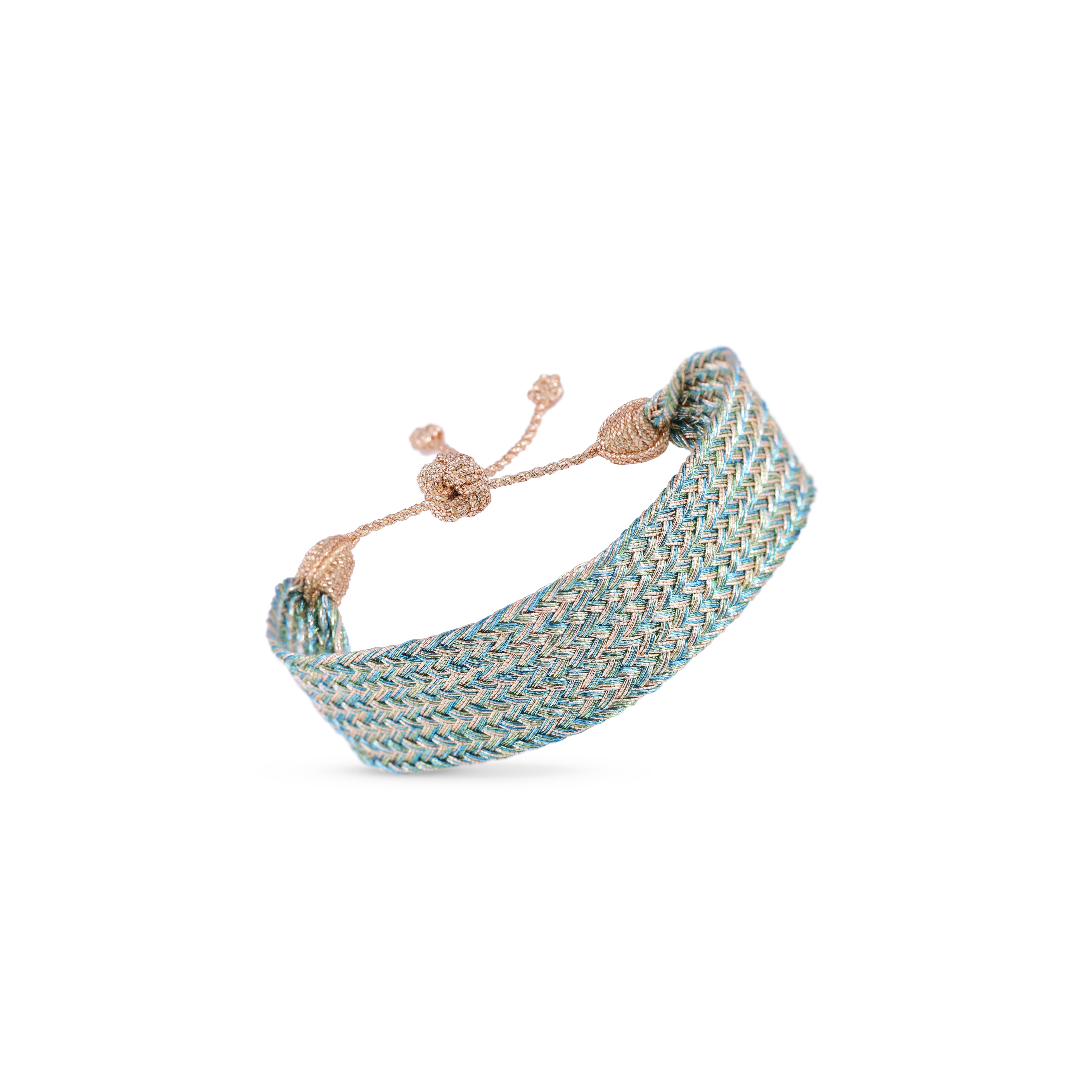 Maxi Ania nº1 Bracelet in Peach Green Apple