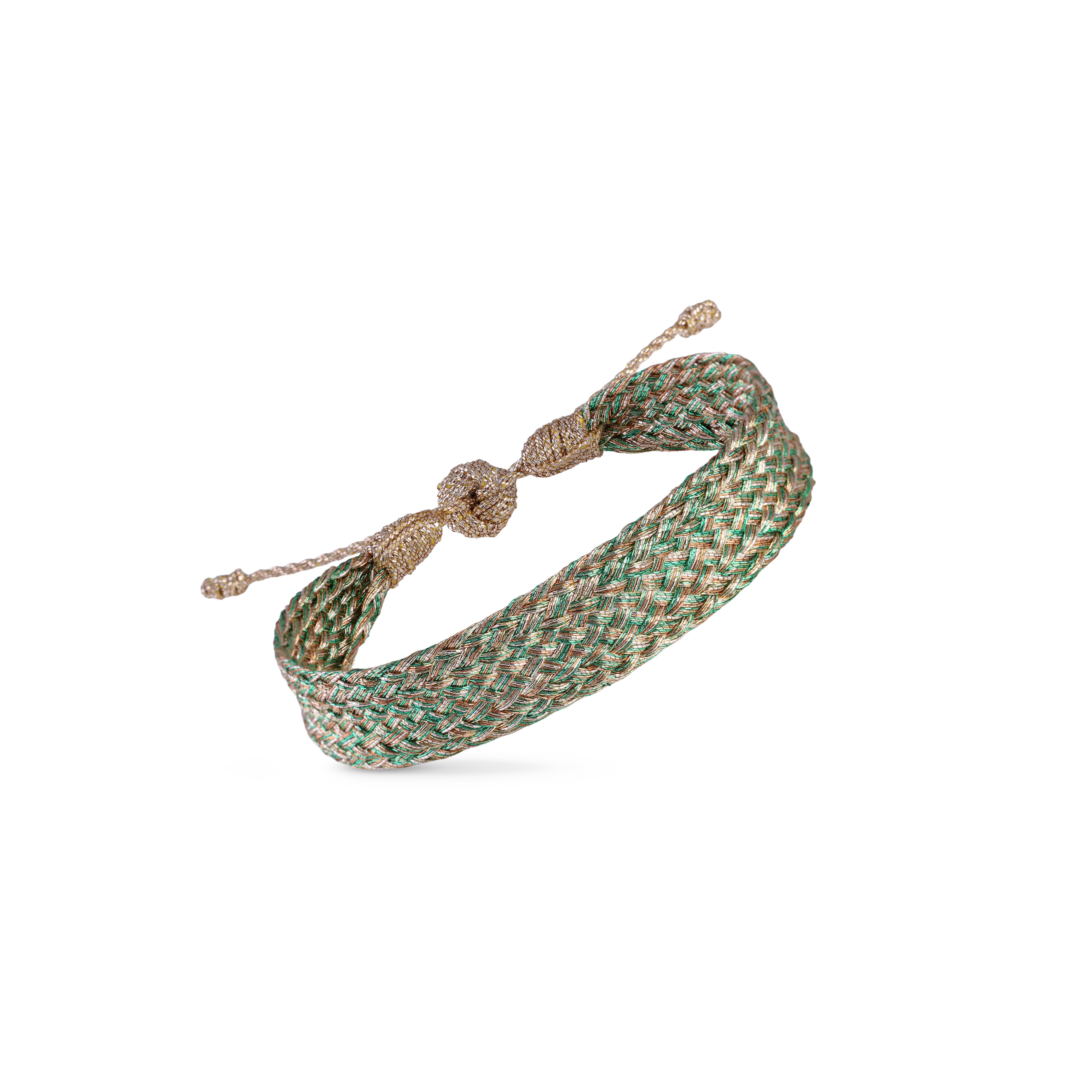 Maxi Box nº1 Bracelet in Rose Gold Mint Cocoa