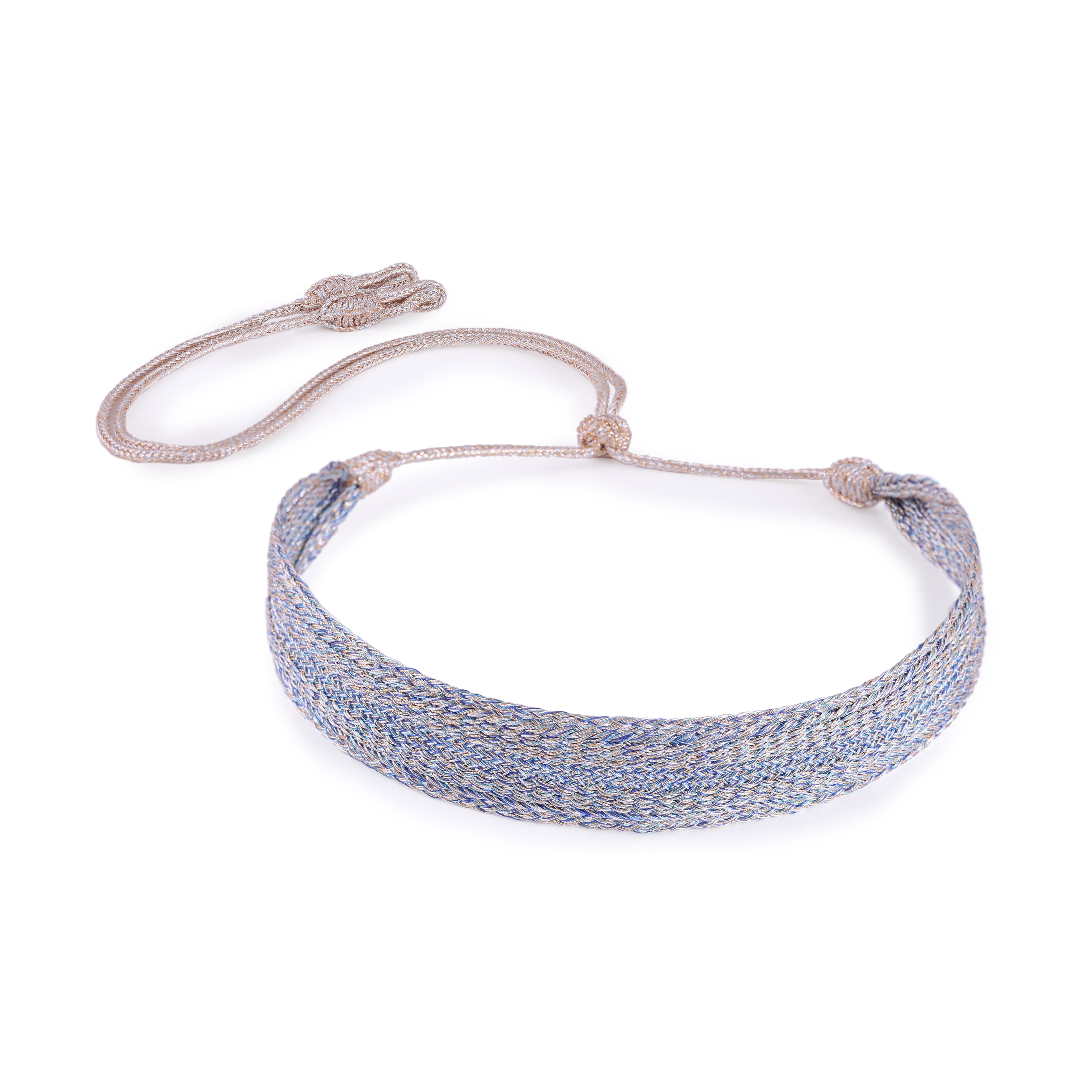 Box n°1 Choker in Peach Turquoise