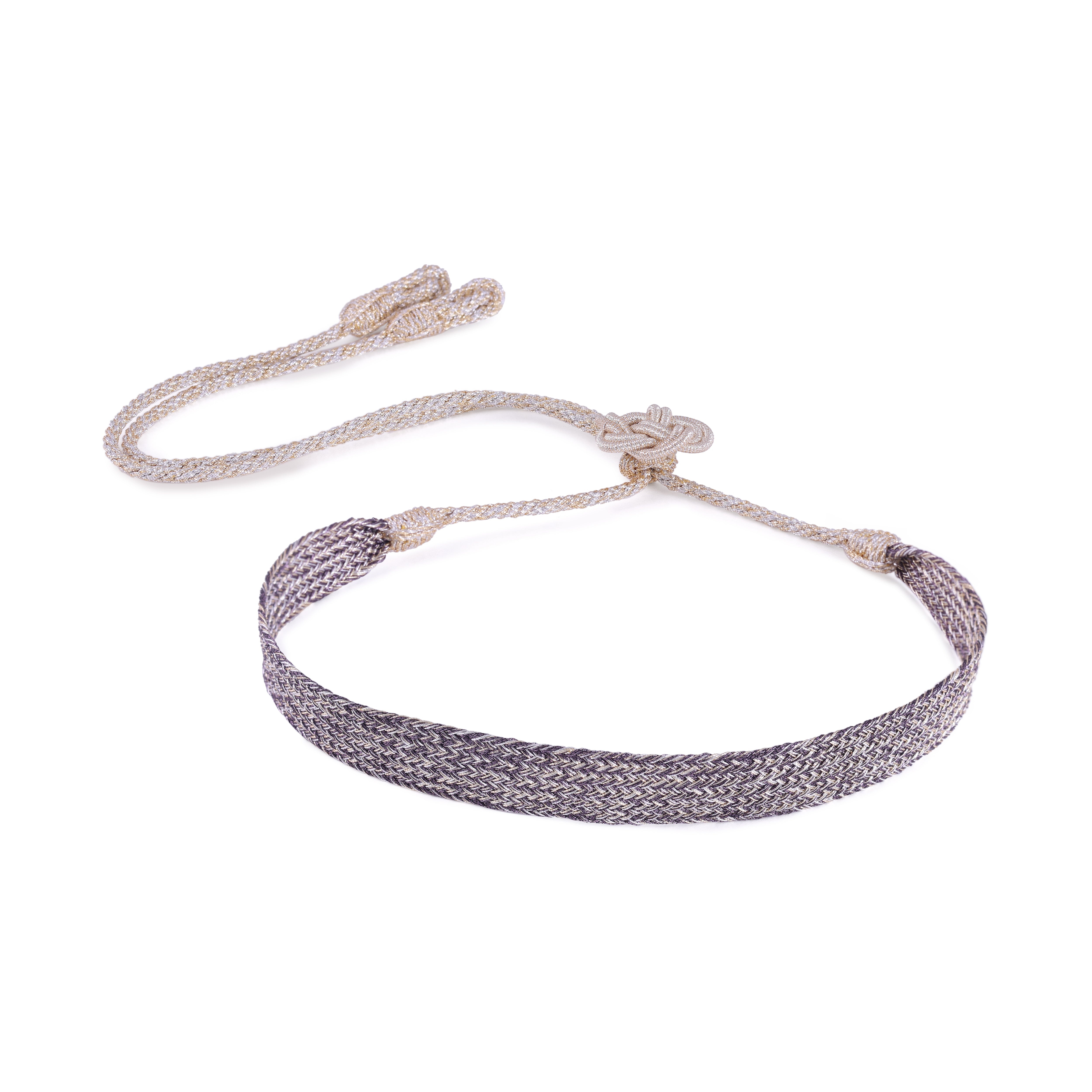 Maxi Ania n°1 Choker in Gold & Silver Fig