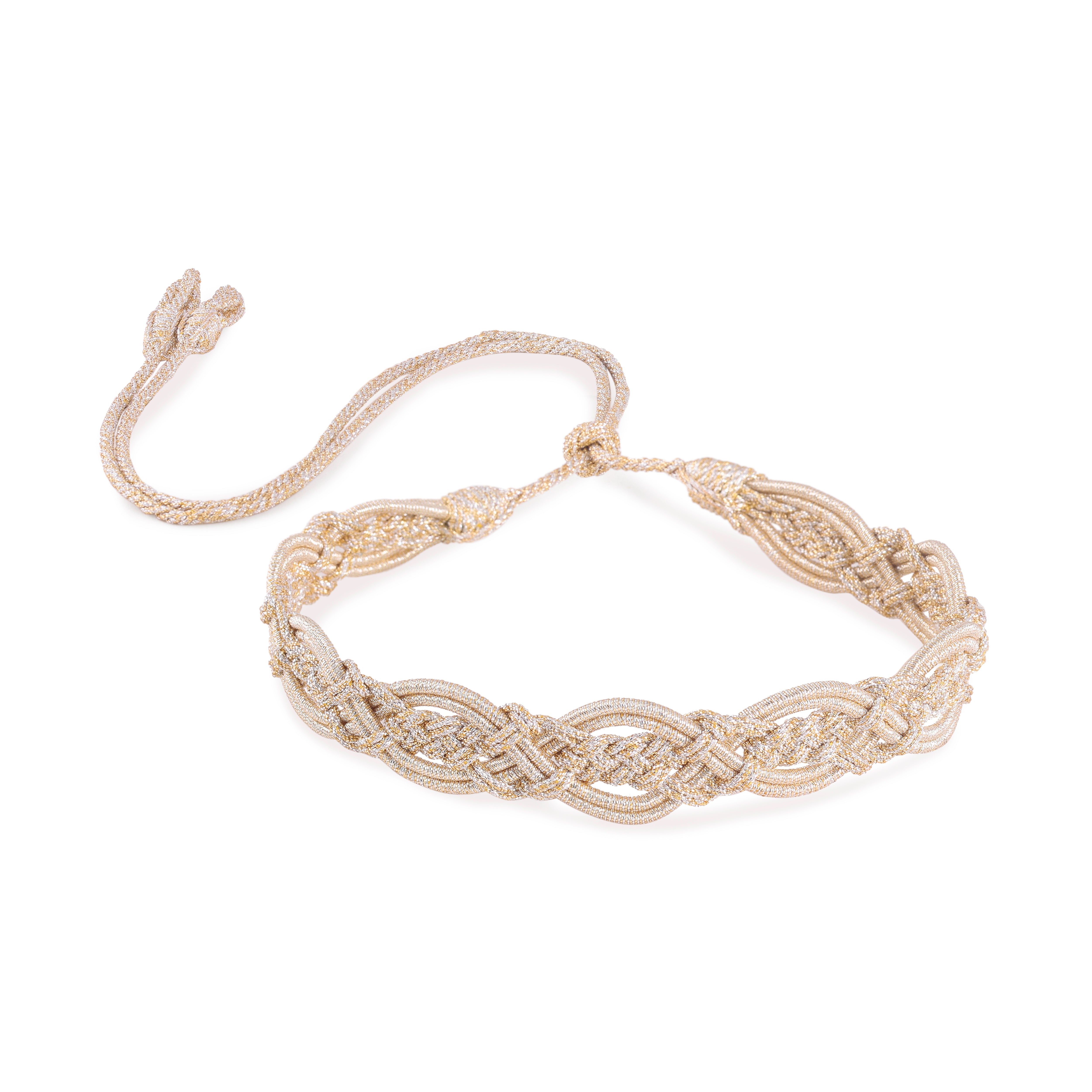 Box n°1 Choker in Peach Turquoise