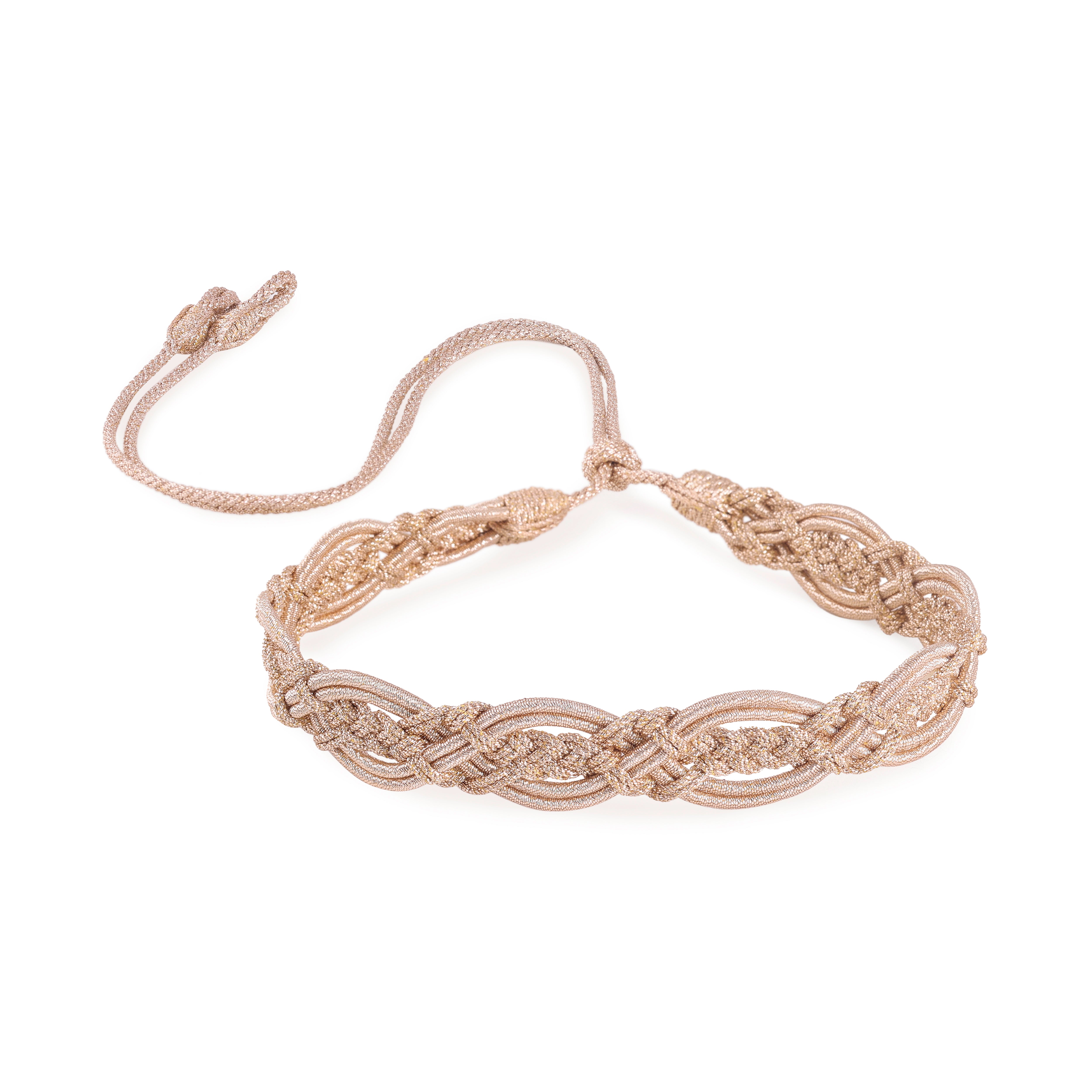 Box n°1 Choker in Peach Turquoise
