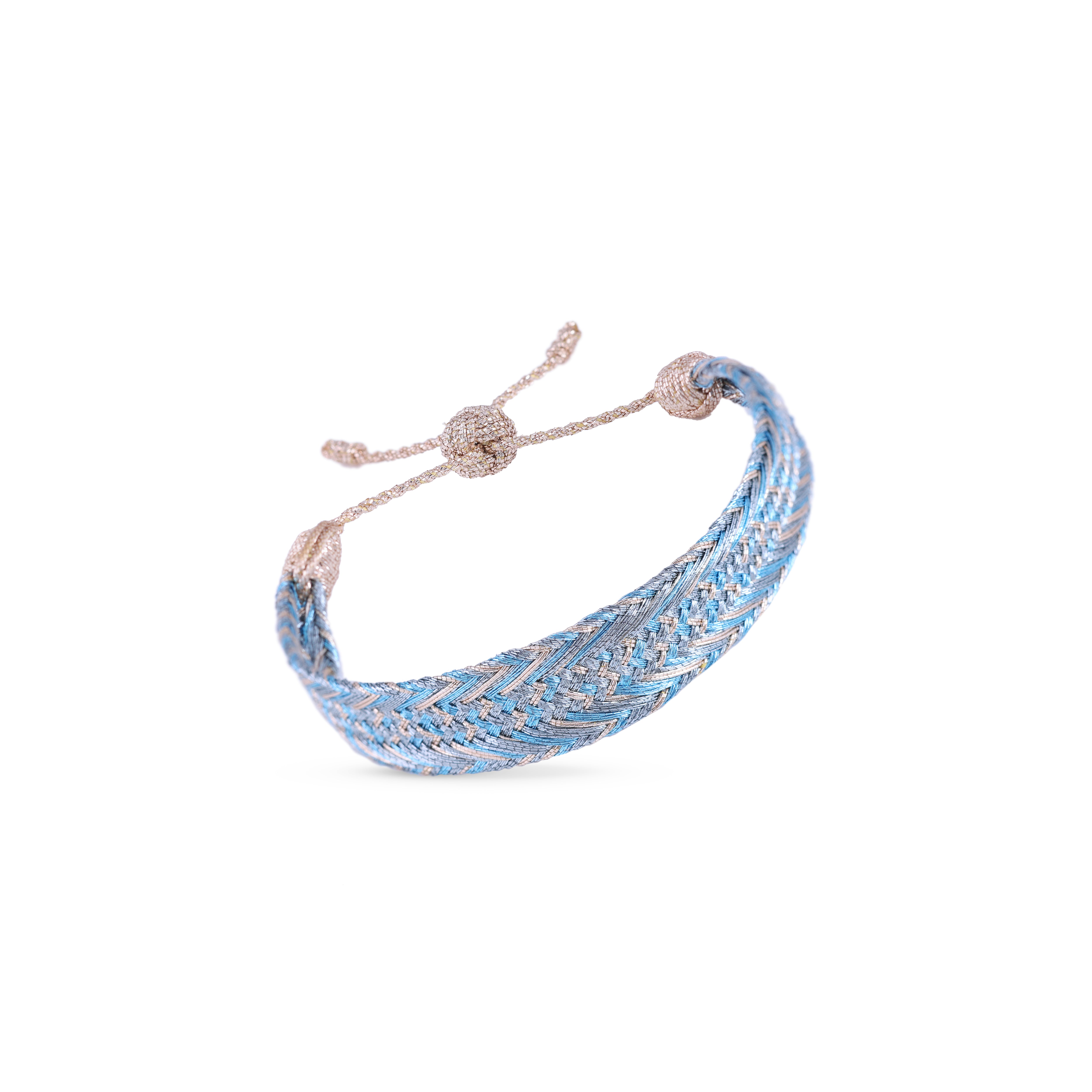 Nerry nº2 Bracelet in Rose Gold Azure Pearl