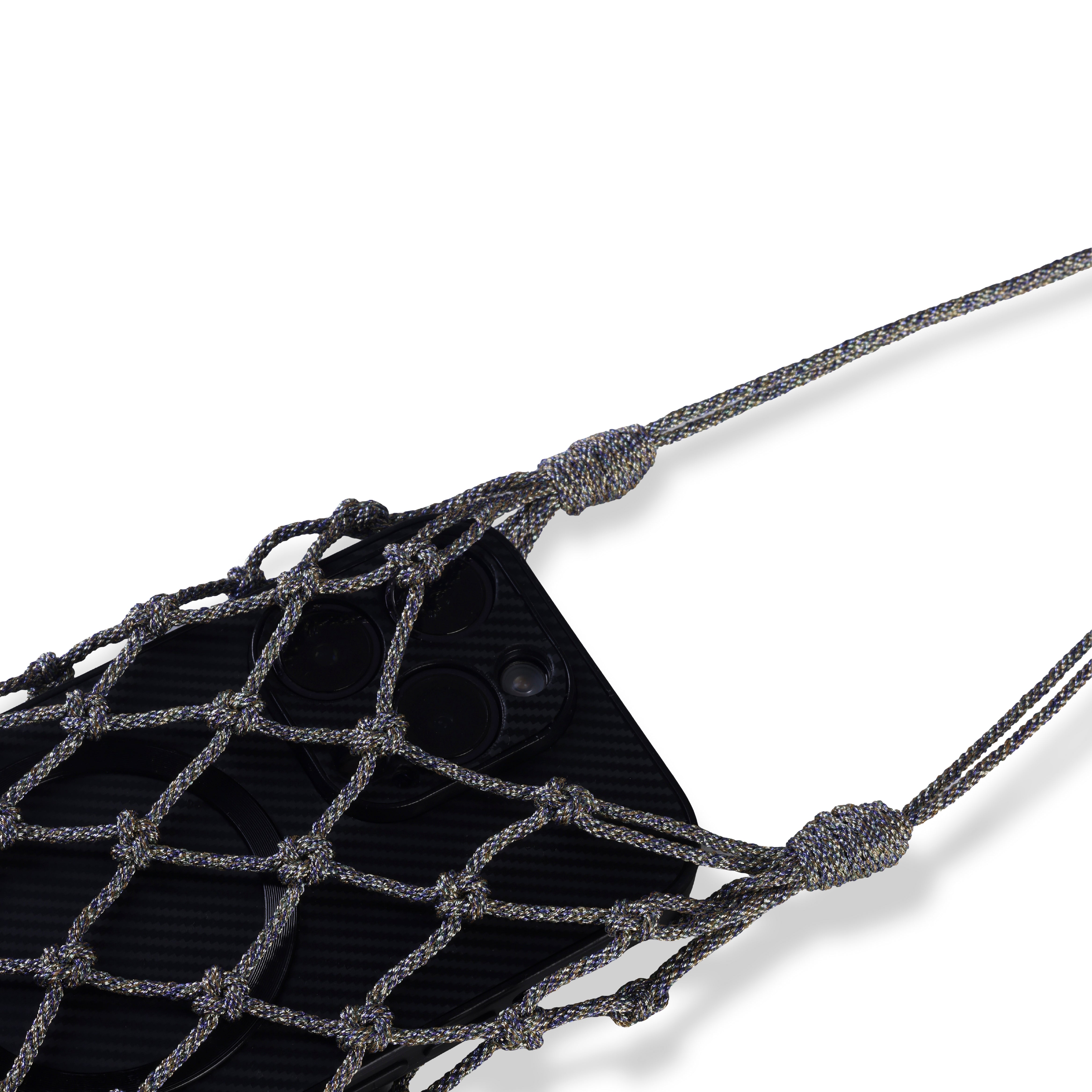 Netty Phone Bag nº1 in Gold Sage Lavender