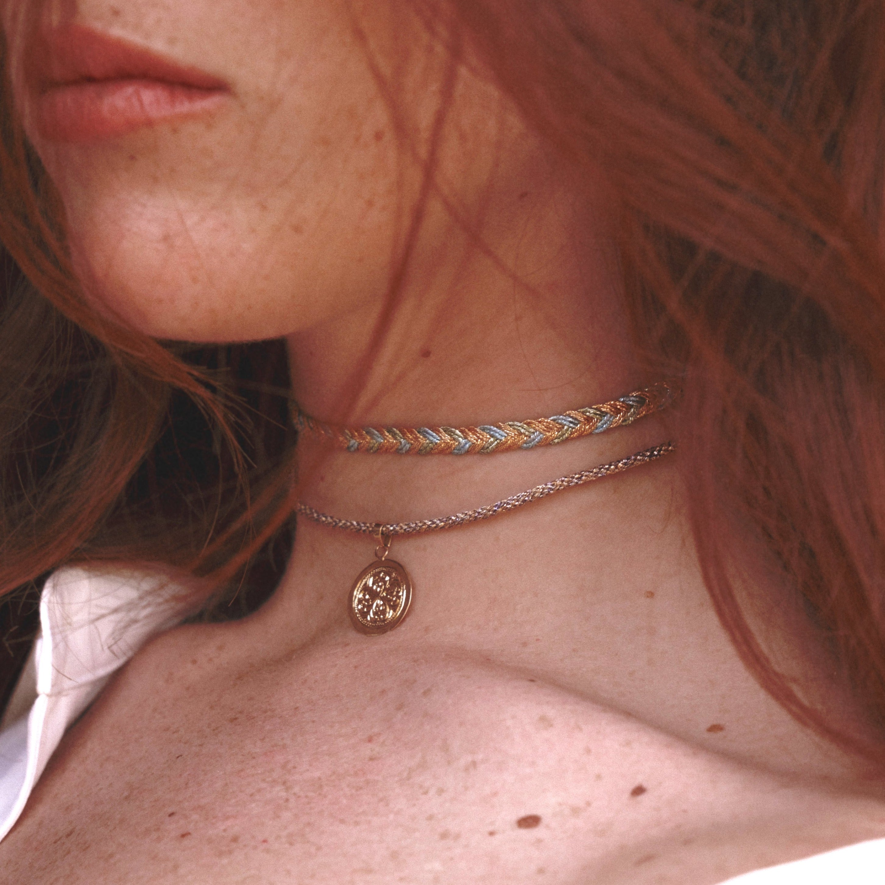 Eli Necklace 18k Gold