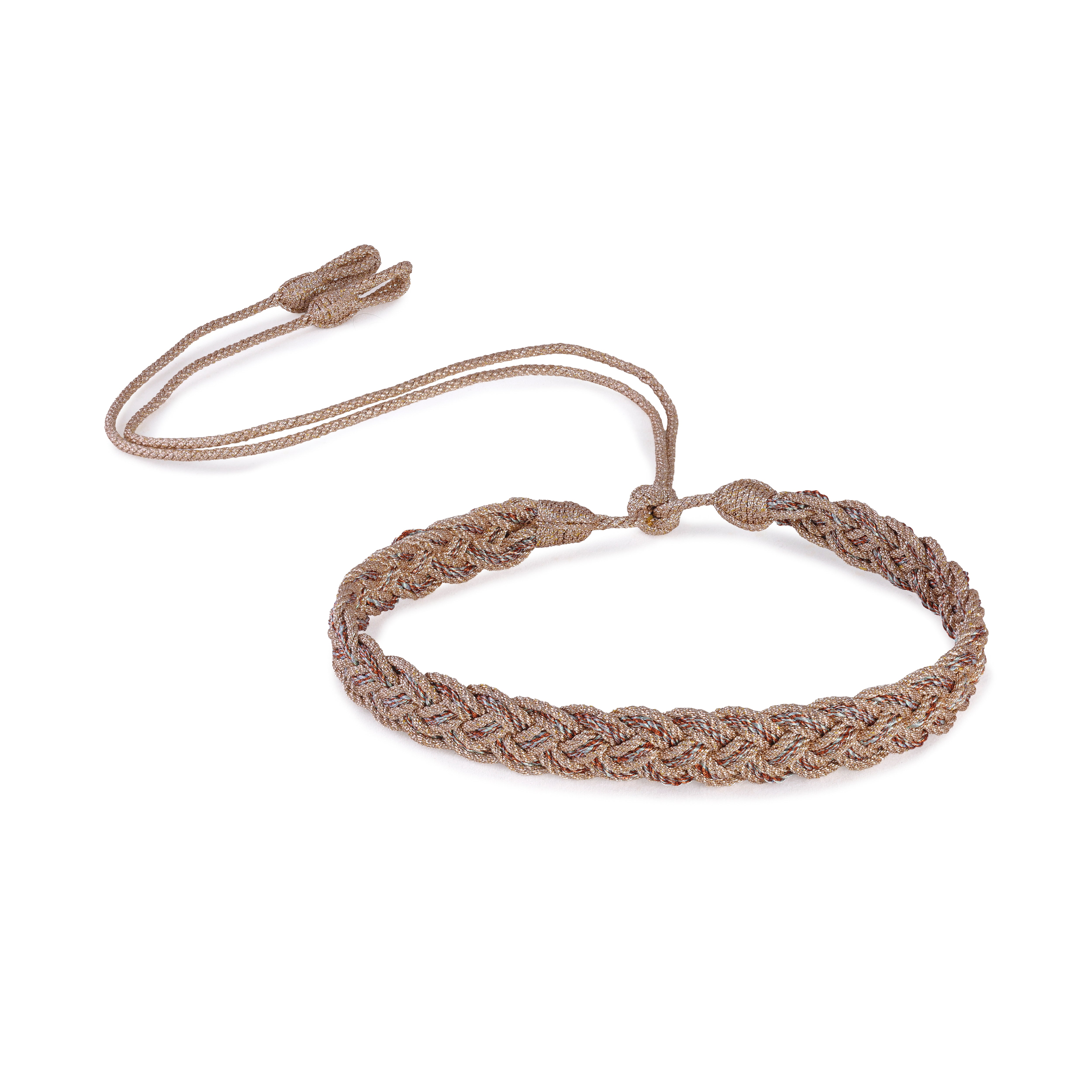 Solaria nº2 choker in Rose Gold Seafoam Toffee