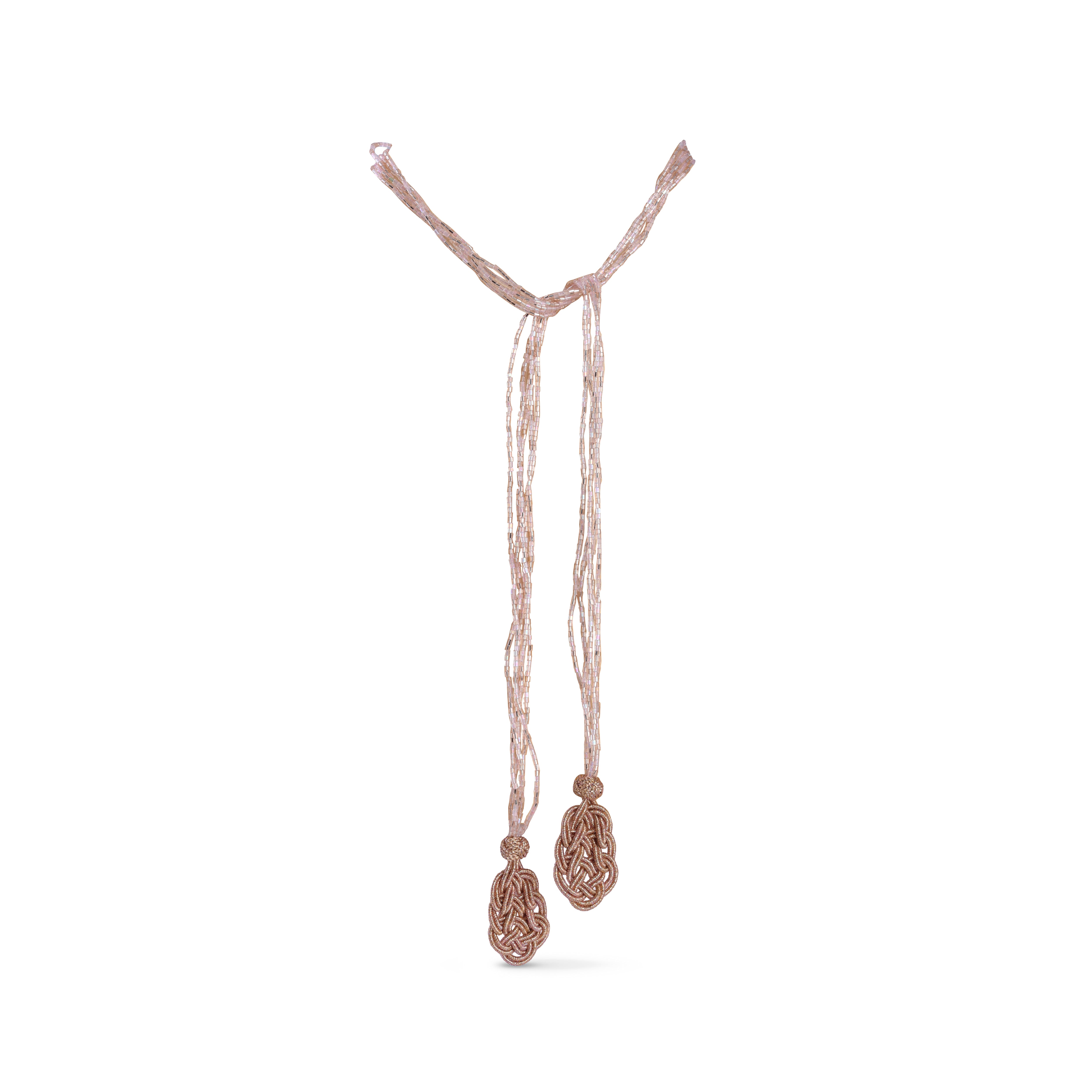 Stella Necklace in Shimmering Blush