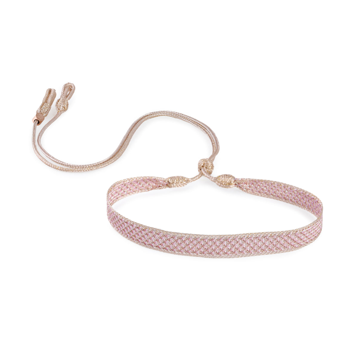 Tarza nº2 choker in Rose Gold Cotton Candy