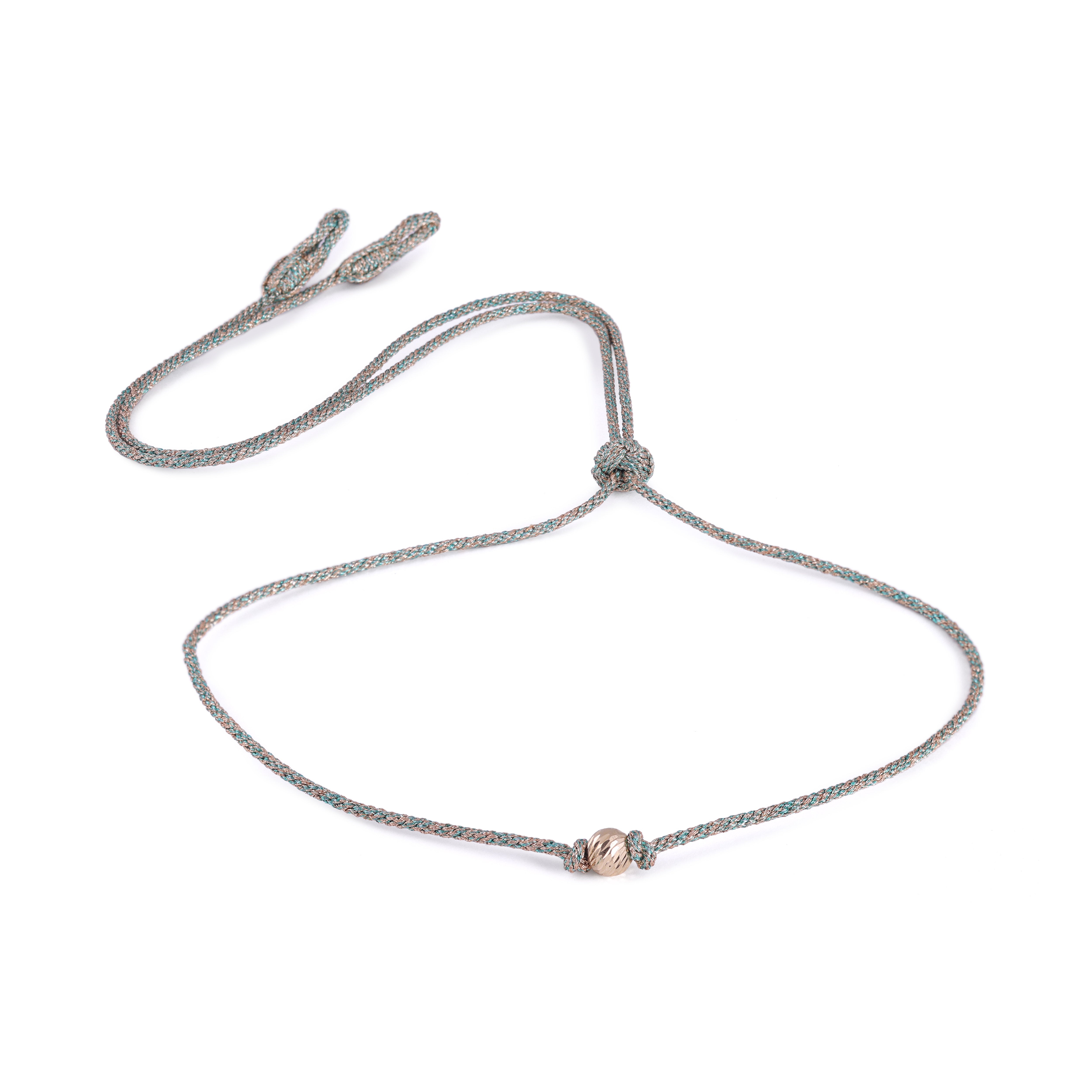 Zina Necklace in Peach Geranium