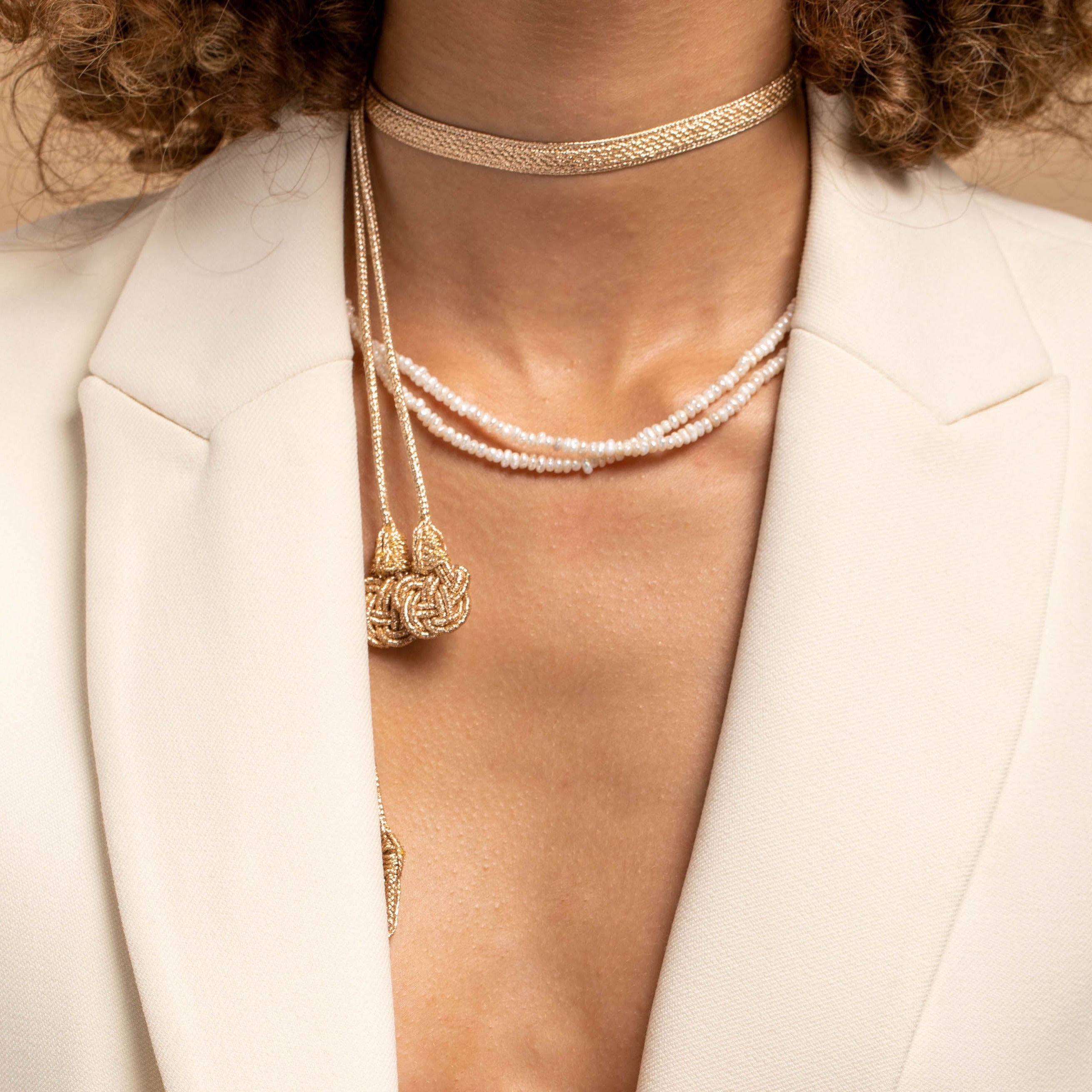 Two Mini Joher Necklace