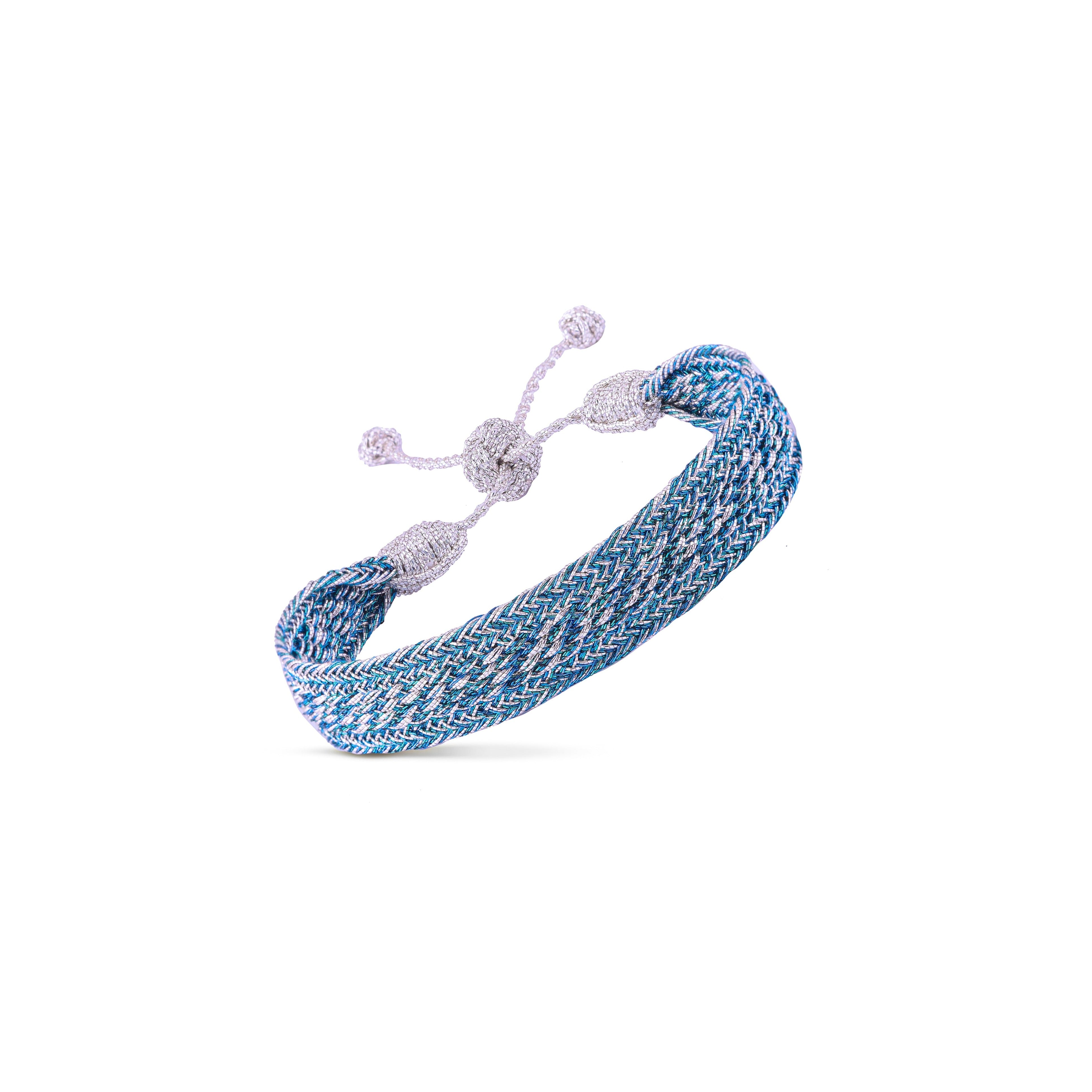 Izy n°1 Bracelet in Silver Blue Moon