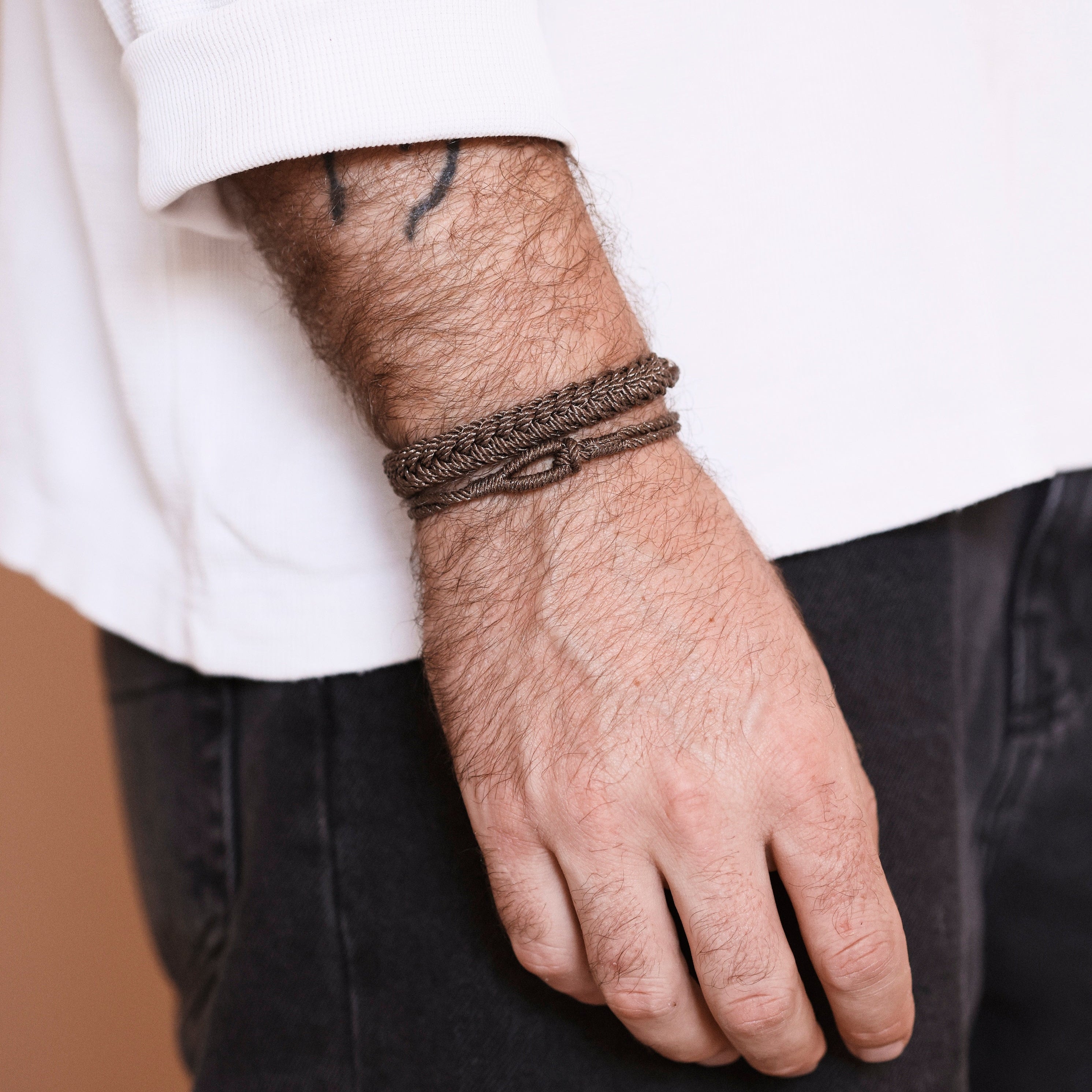 Bracelet Hook Matte Mocha - HOMME