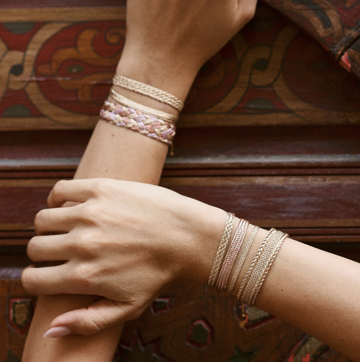 Lira nº2 Bracelet in Rose Gold Copper