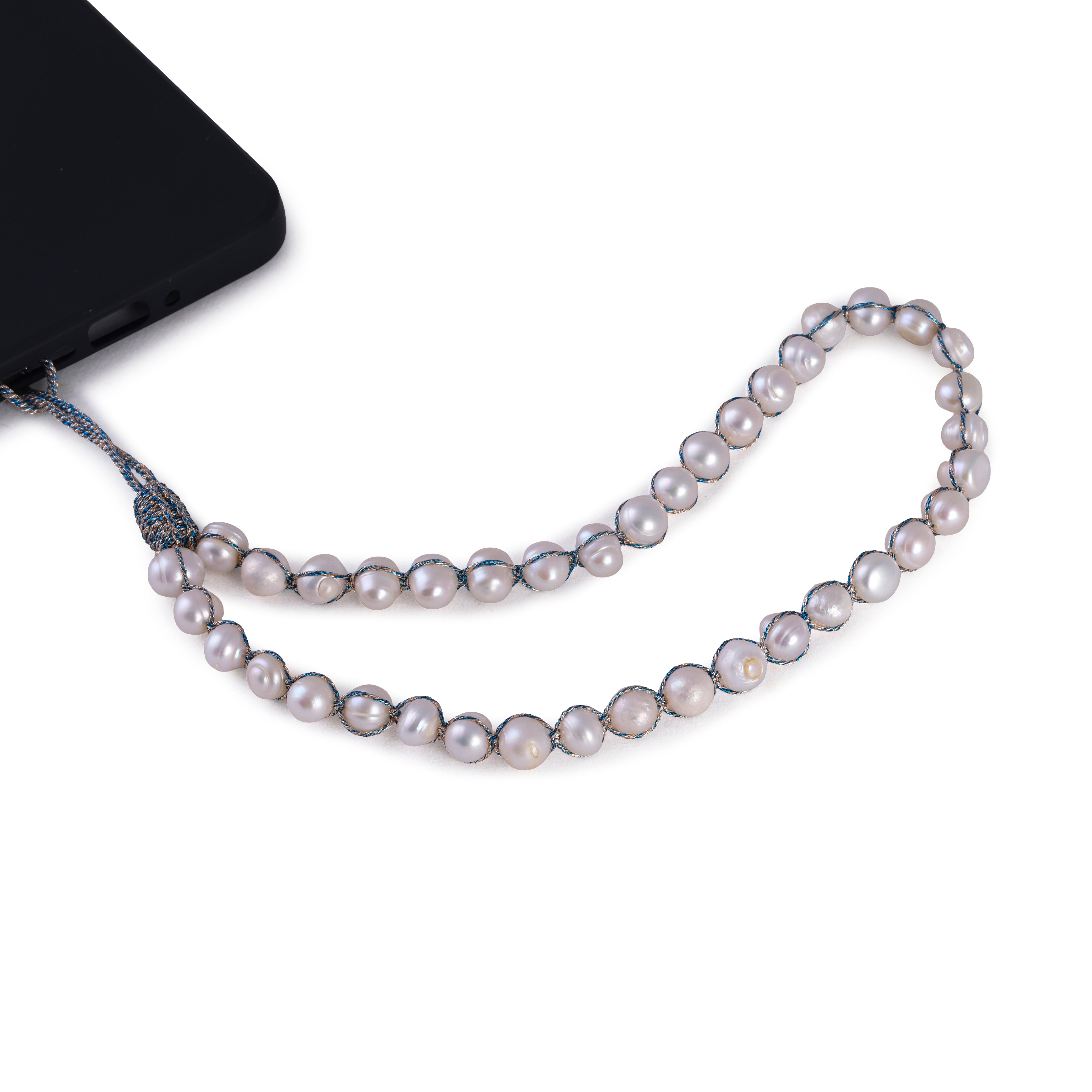 Anar Wrist Strap in Rose Gold Ocean