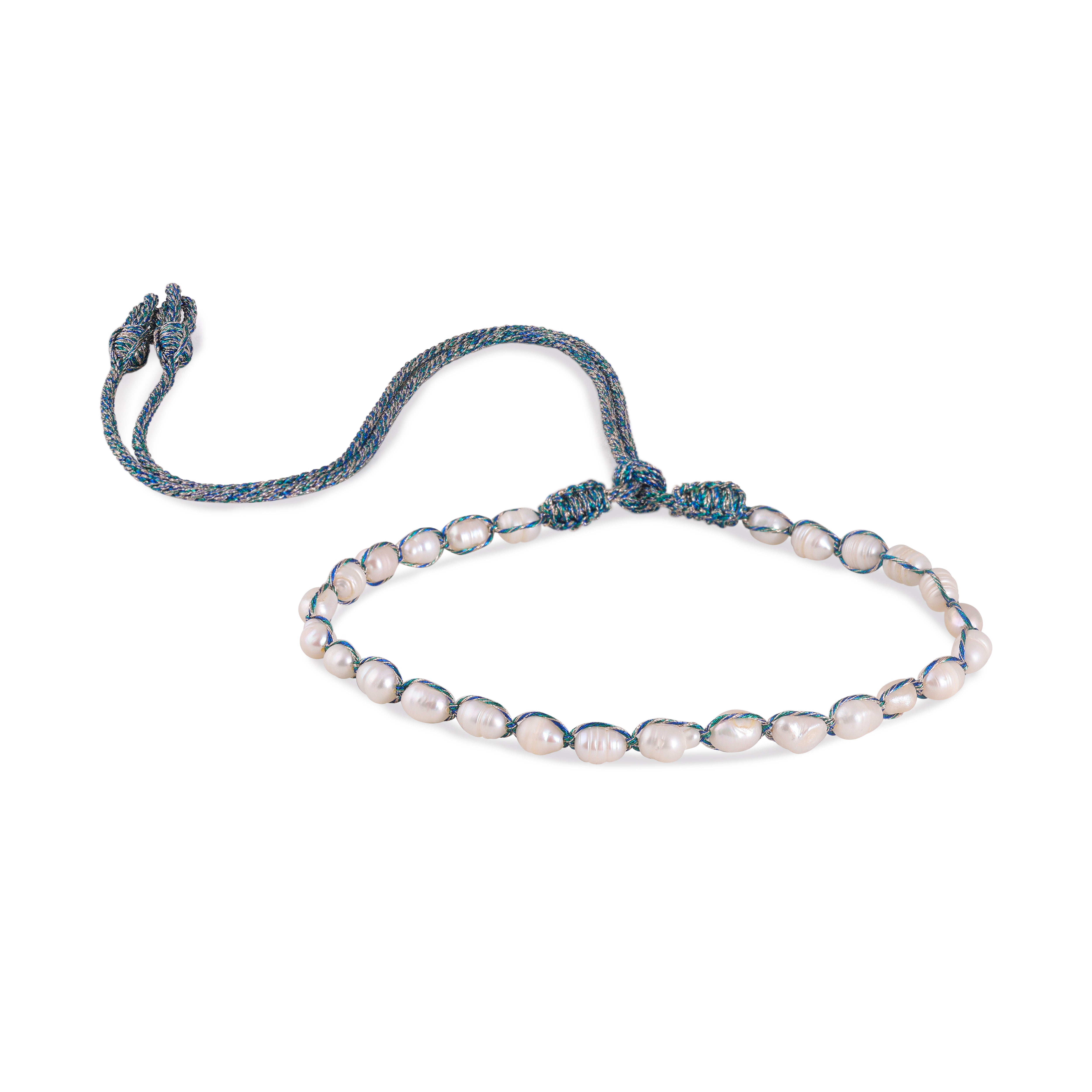 Anar Necklace in Rose Gold Jade Lapis