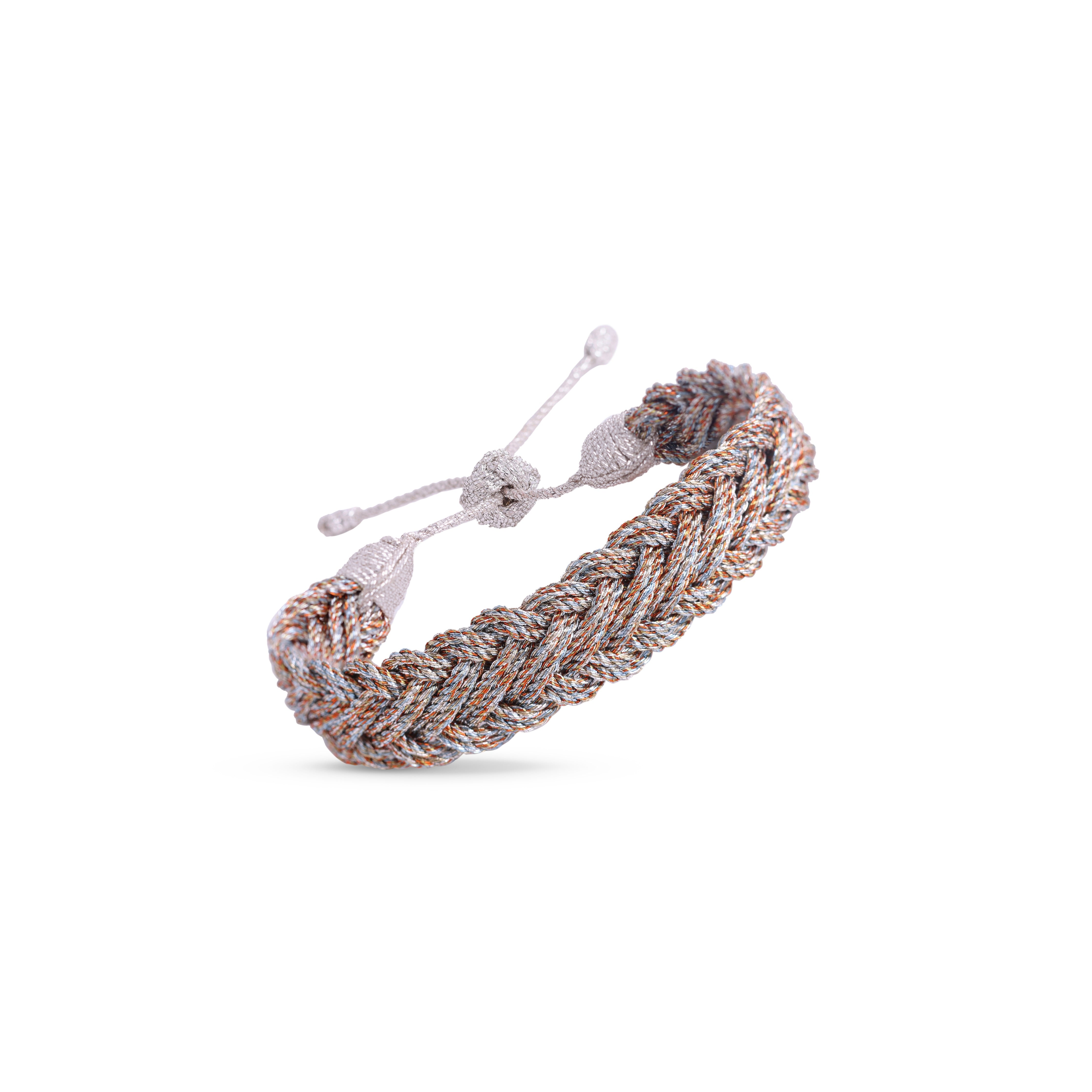 Azal n°1 Bracelet in Silver Sunset