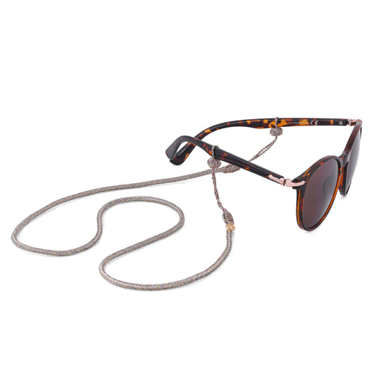 Cable Glasses Strap In Neutral Lavender
